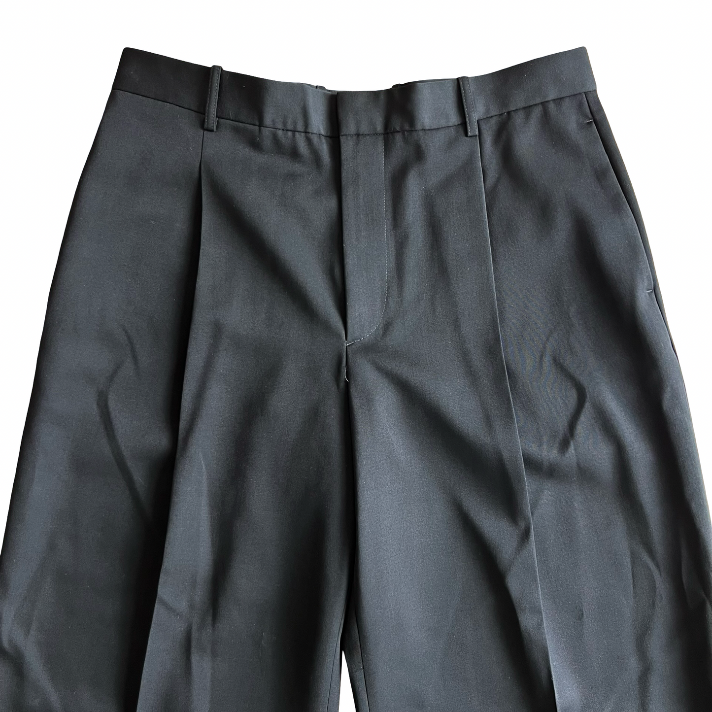 Jil Sander Wide Leg Pleated Trousers SZ