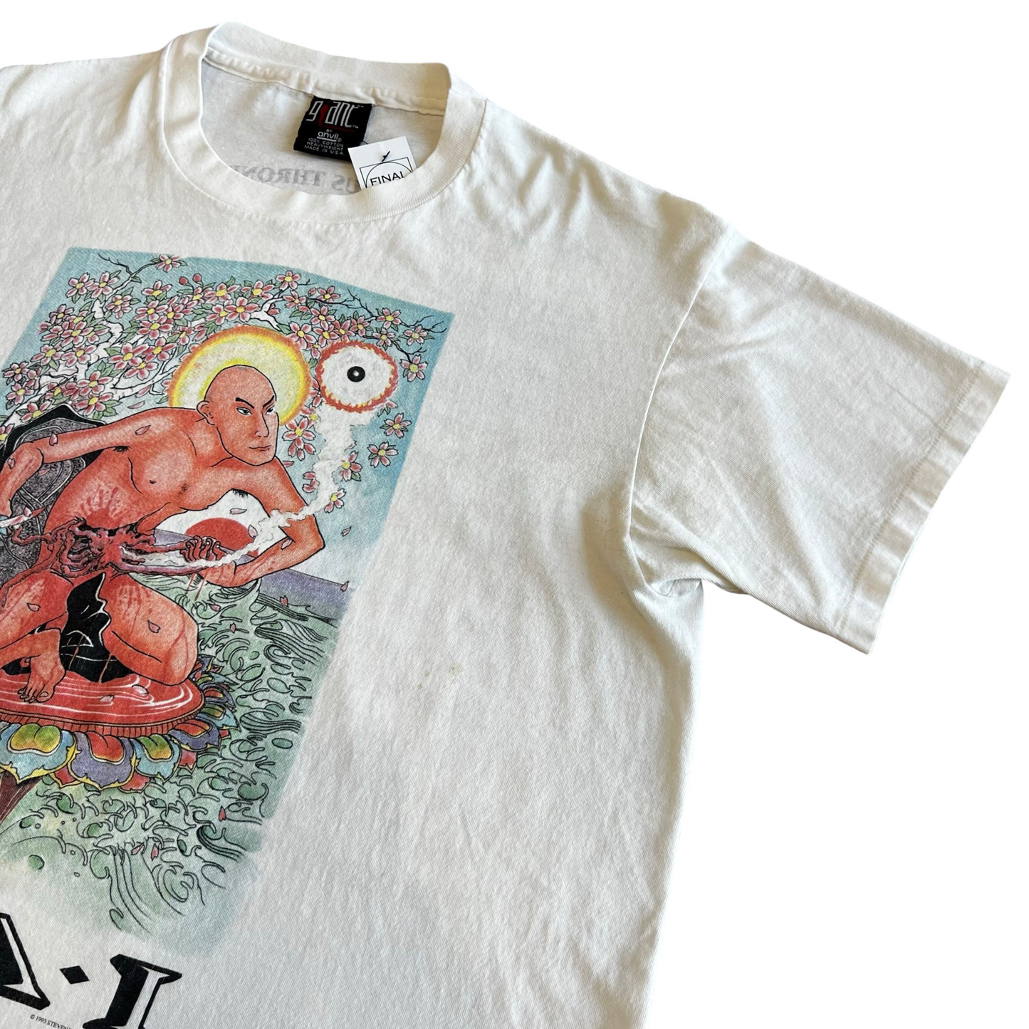 Vintage 93' Steve Vai Seppuku Japan Tour T-Shirt SZ XL