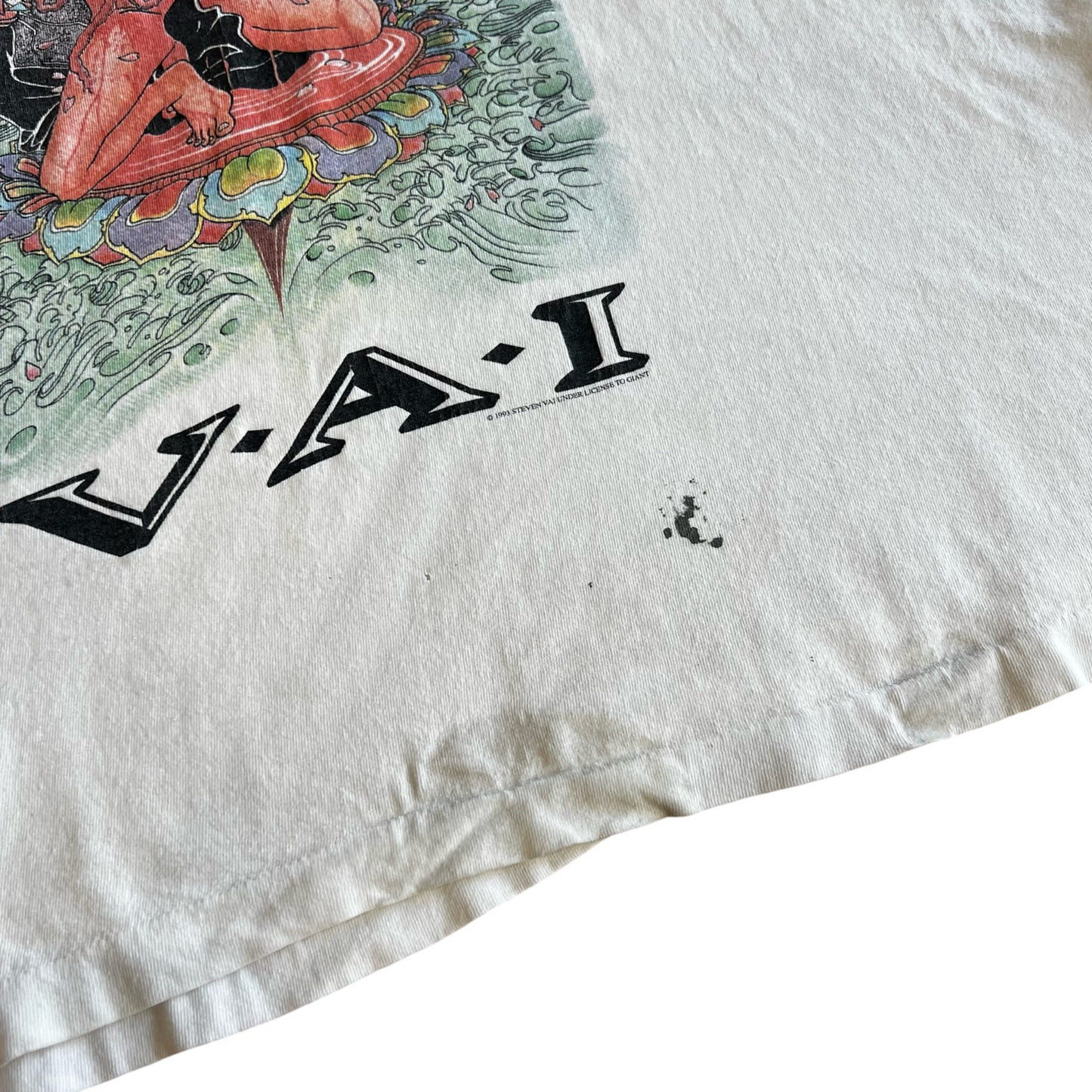 Vintage 93' Steve Vai Seppuku Japan Tour T-Shirt SZ XL