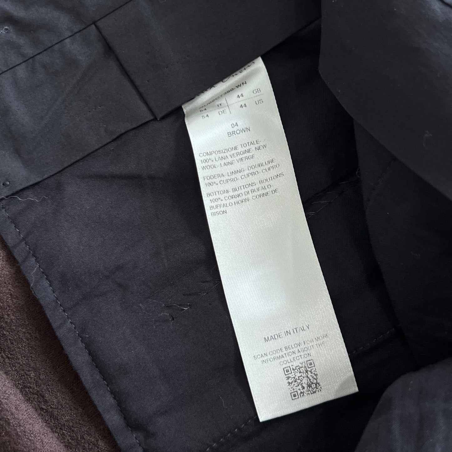Rick Owens Flared Trouser Sz 54