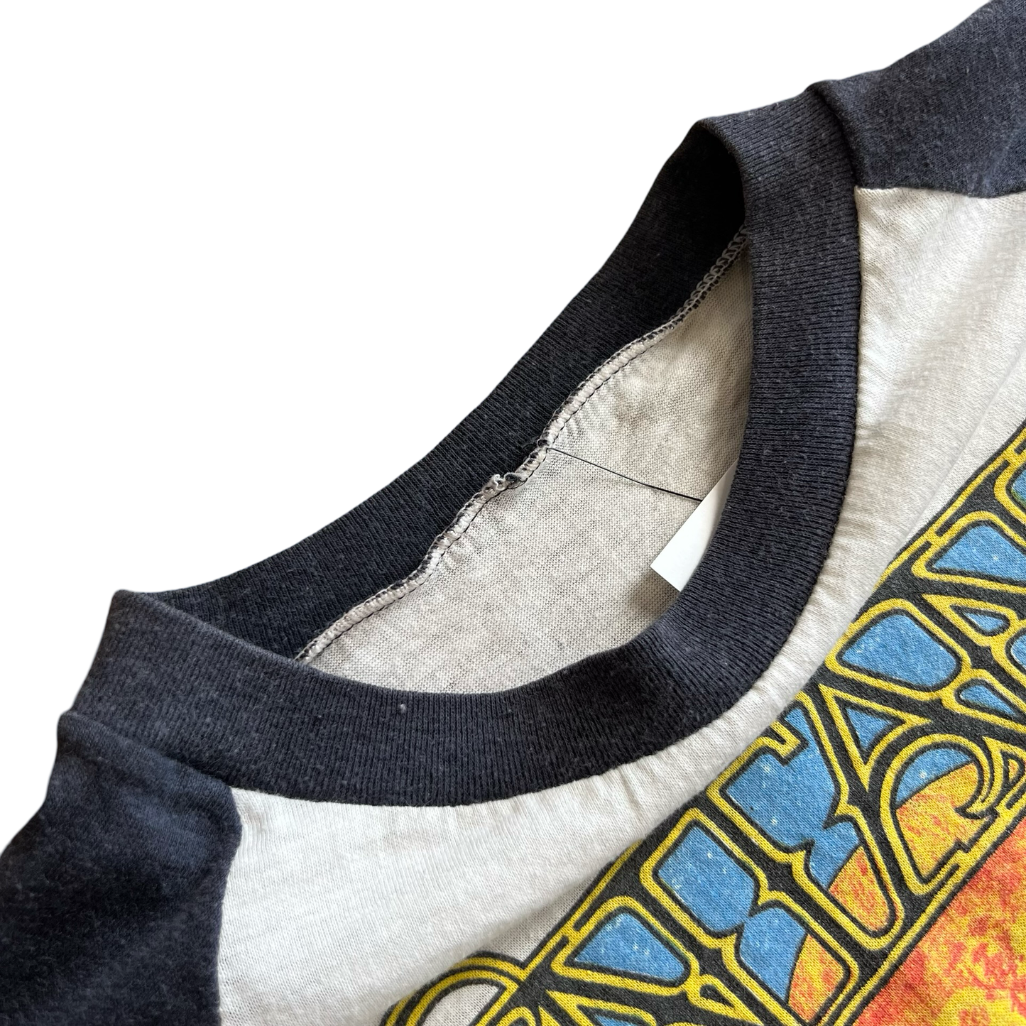 Vintage 70s Santana 1979 Raglan Short Sleeve T-Shirt SZ M