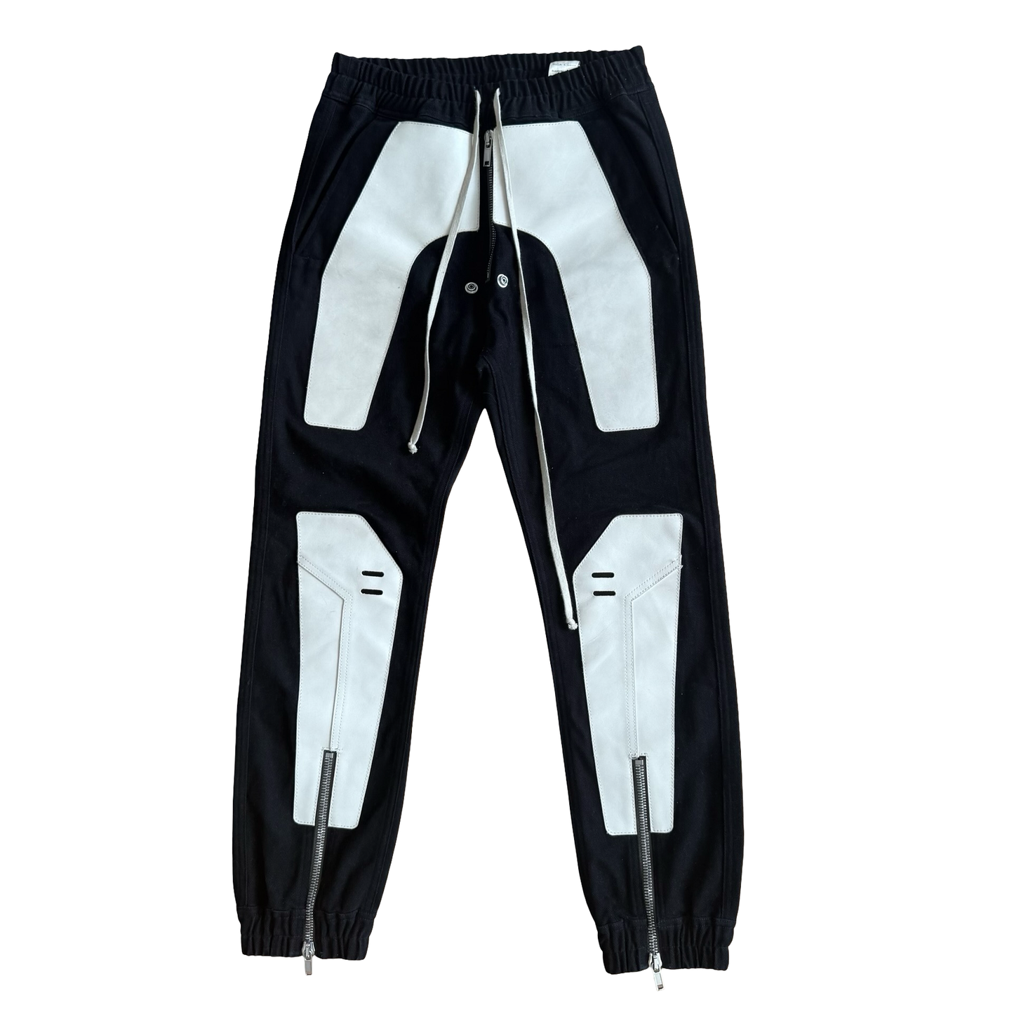 Rick Owens Larry Cargo Jogger Black/Pearl SZ 46 IT