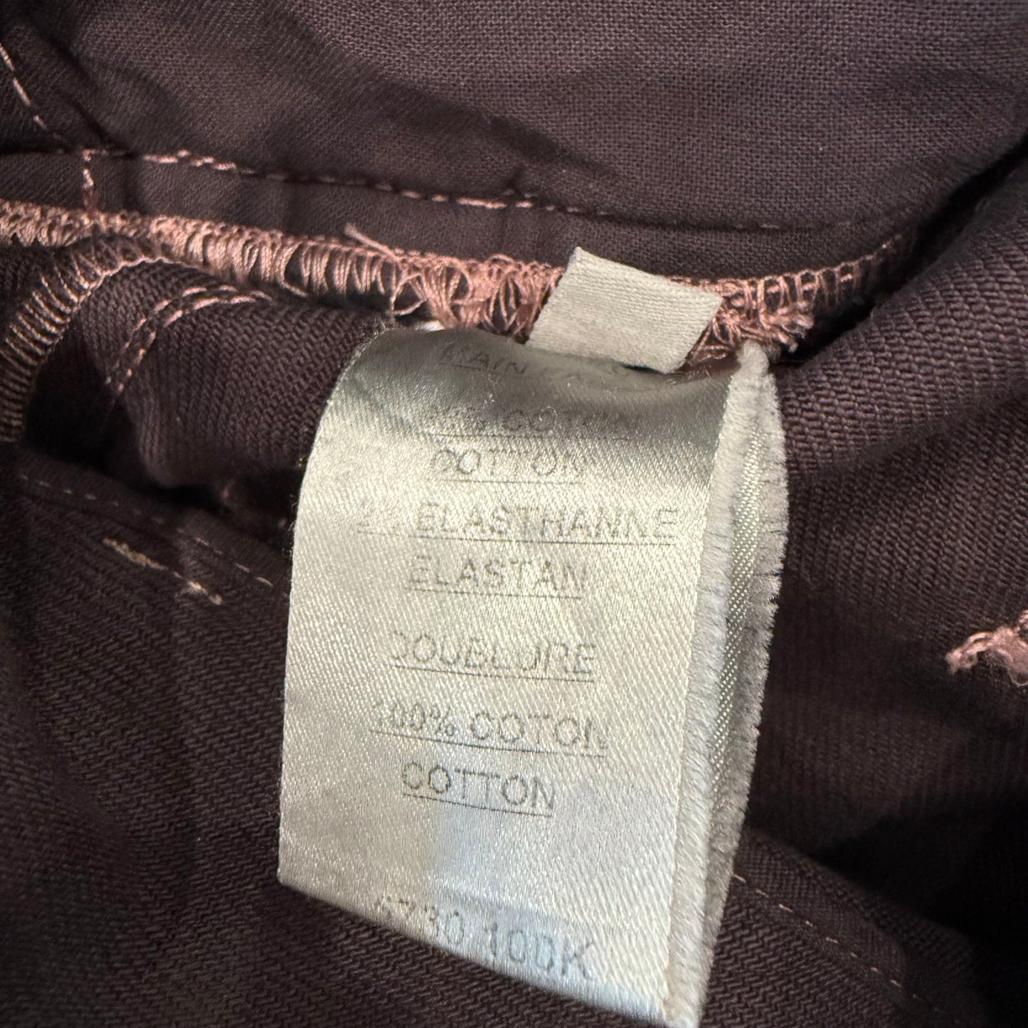 Balmain Quilted Biker Denim SZ 29