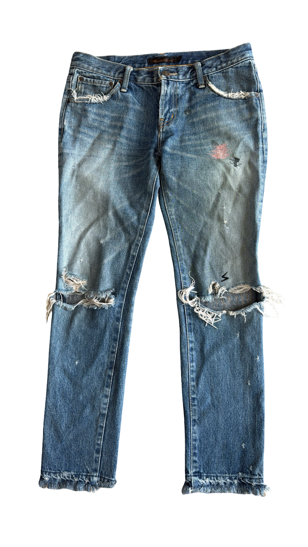 Undercover ‘But Beautiful’ Patchwork Denim SS05 Sz 1