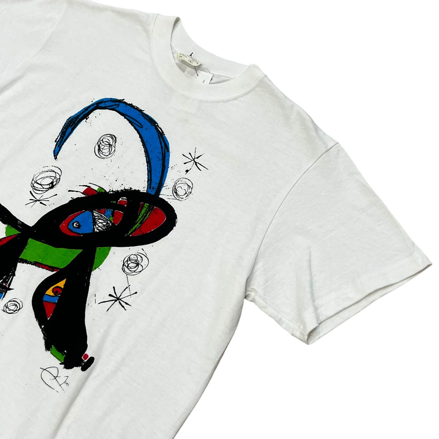 Vintage Joan Miro Art T-Shirt 90s SZ M