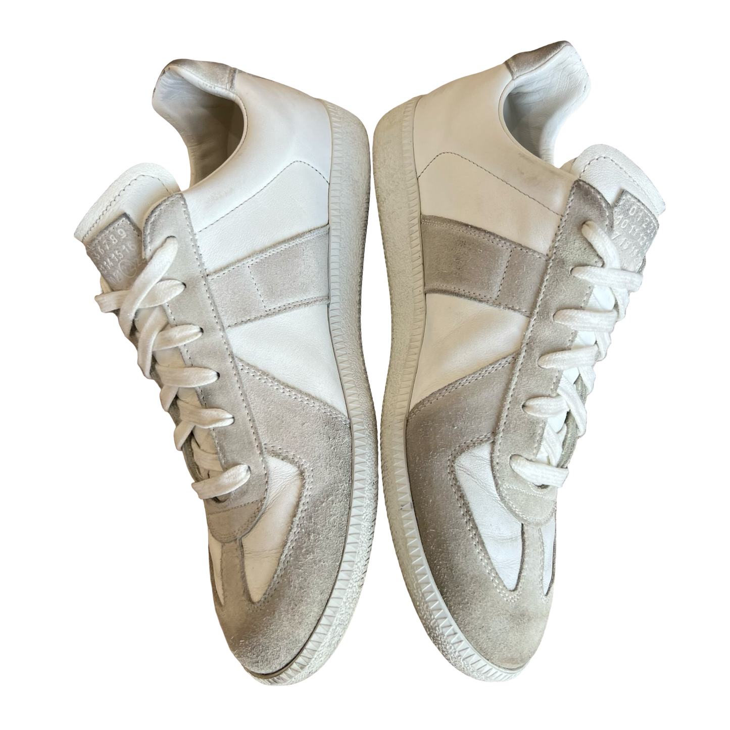 Margiela White/Grey GAT Sneakers SZ 42
