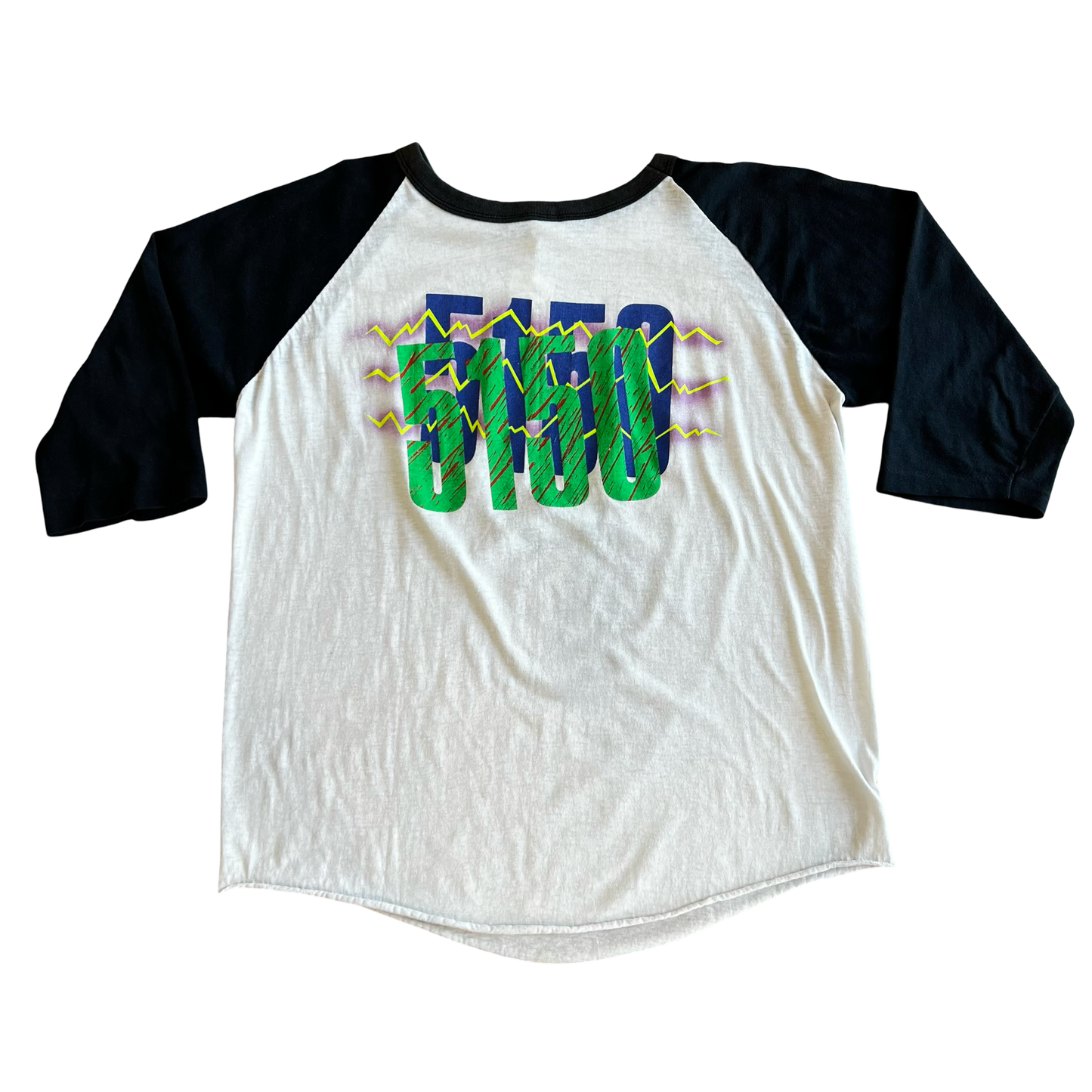 Vintage 80s Van Halen 5150 Raglan Shirt SZ L
