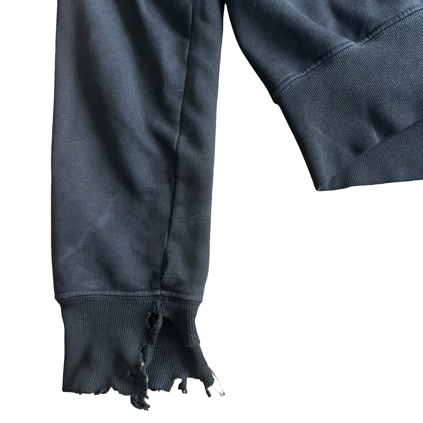 Rick Owens Black Gimp Hoodie SZ XL