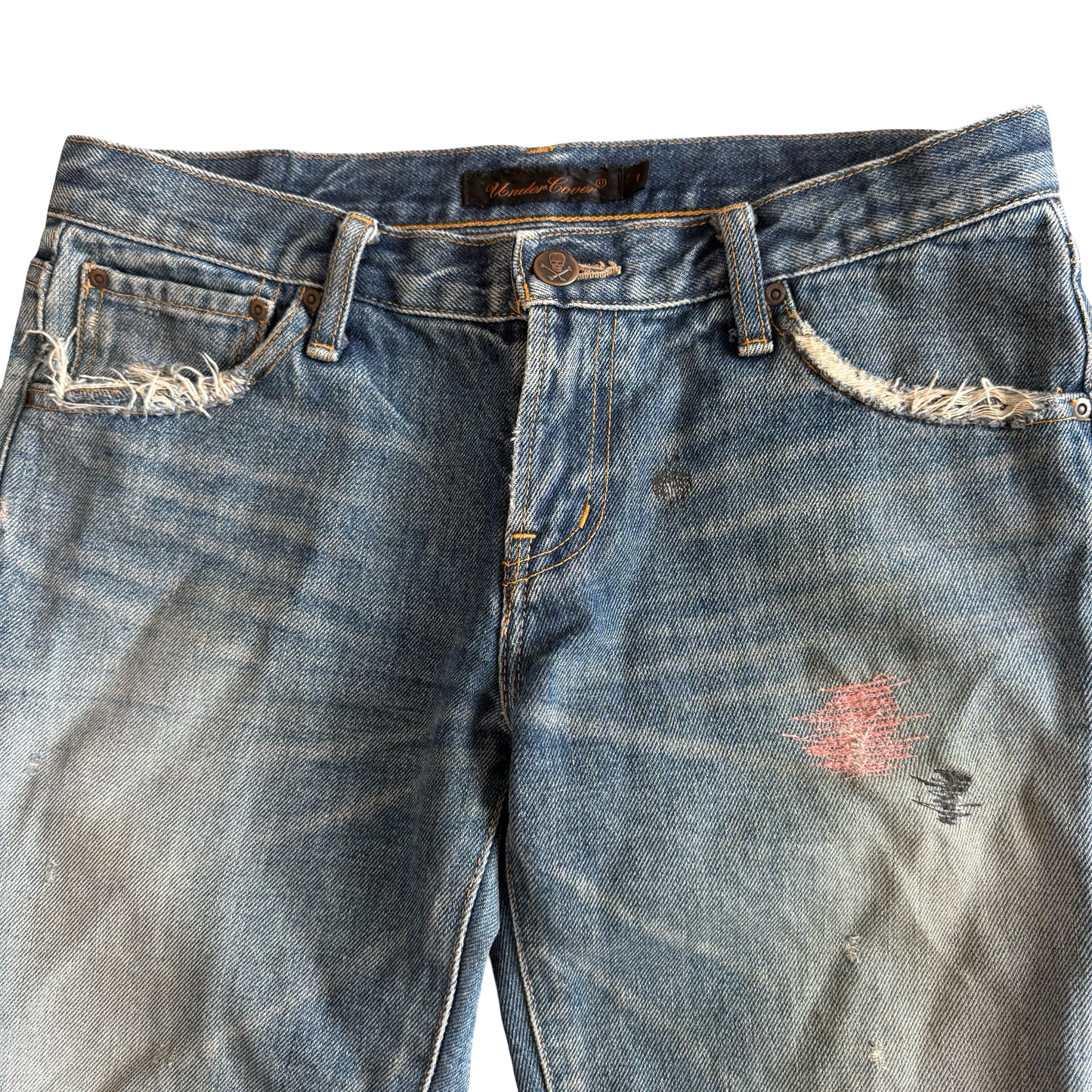 Undercover ‘But Beautiful’ Patchwork Denim SS05 Sz 1
