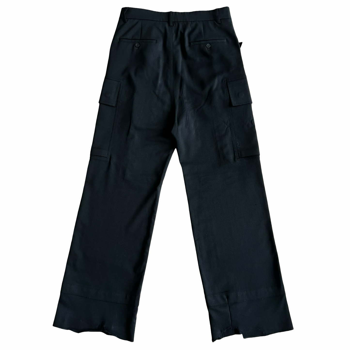 Rick Owens Mastadon Tailored Flat Cargo Sz 46
