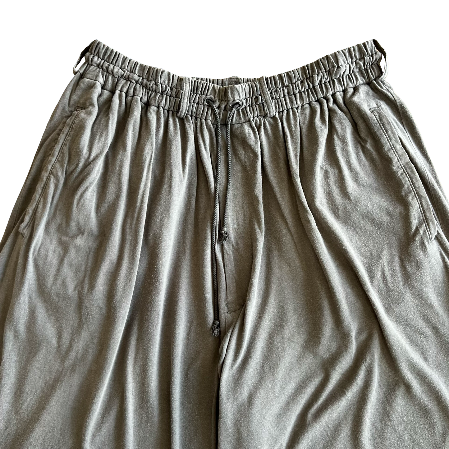 Yohji Yamamoto Lyocell Drawstring Pant SZ 3