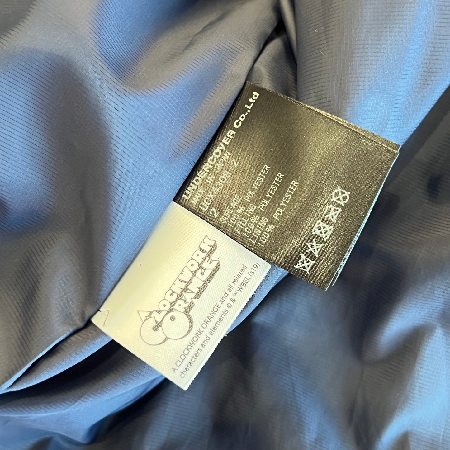 Undercover ‘Clockwork Orange’ Fishtail Down Parka AW19 SZ M