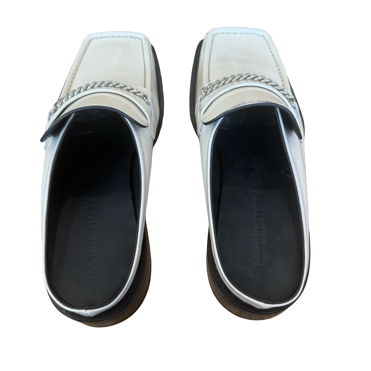 Martine Rose Square Toe Mules SZ 43