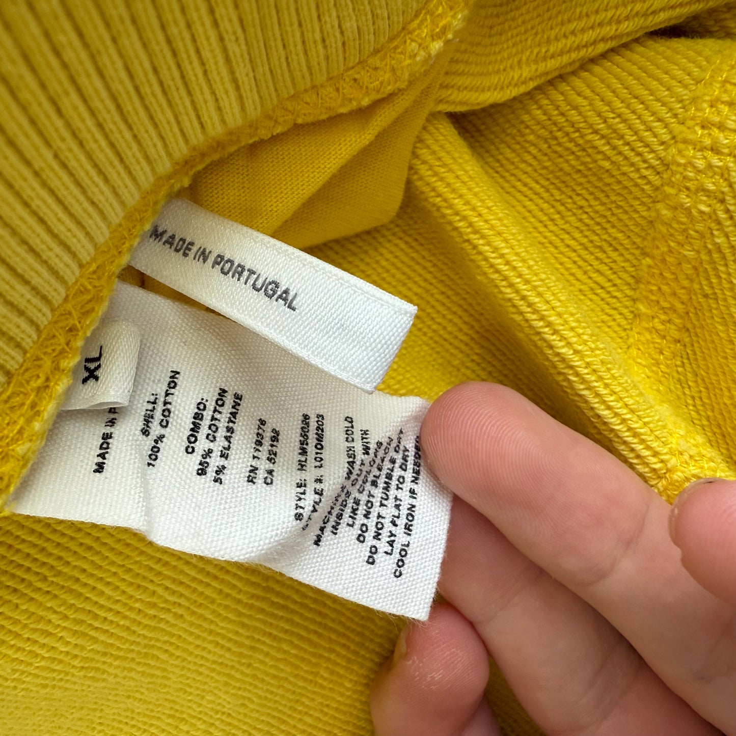 Helmut Lang ‘Impress your parents….’ Sweatpants SZ XL