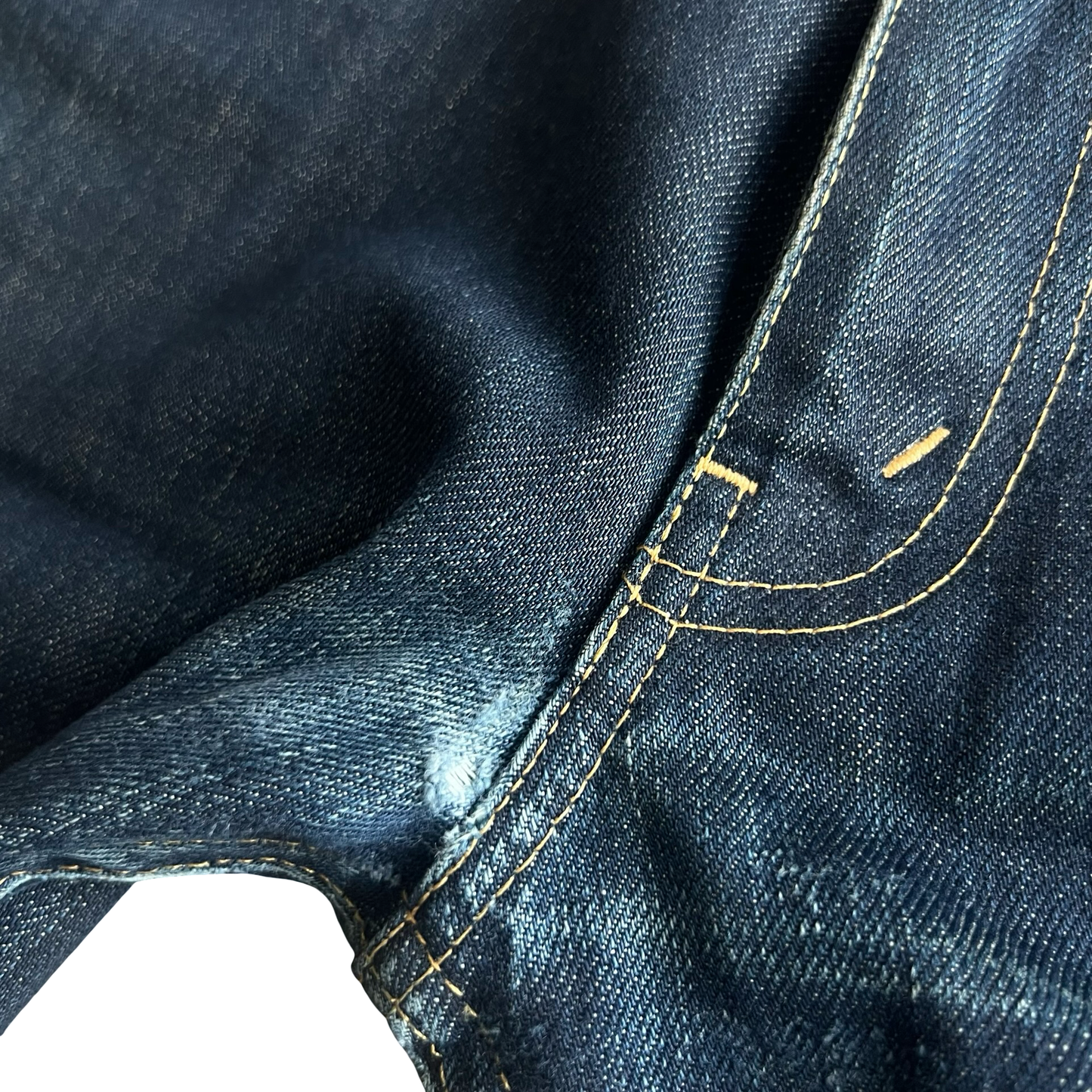 Junya Watanabe Faux Snakeskin Pocket Jeans Sz Large