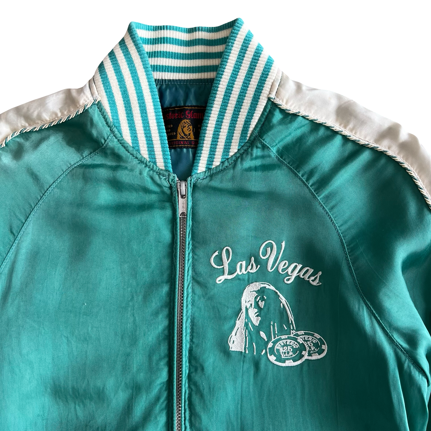 Hysteric Glamour ‘Las Vegas’ Turquoise Souvenir Jacket SZ Small