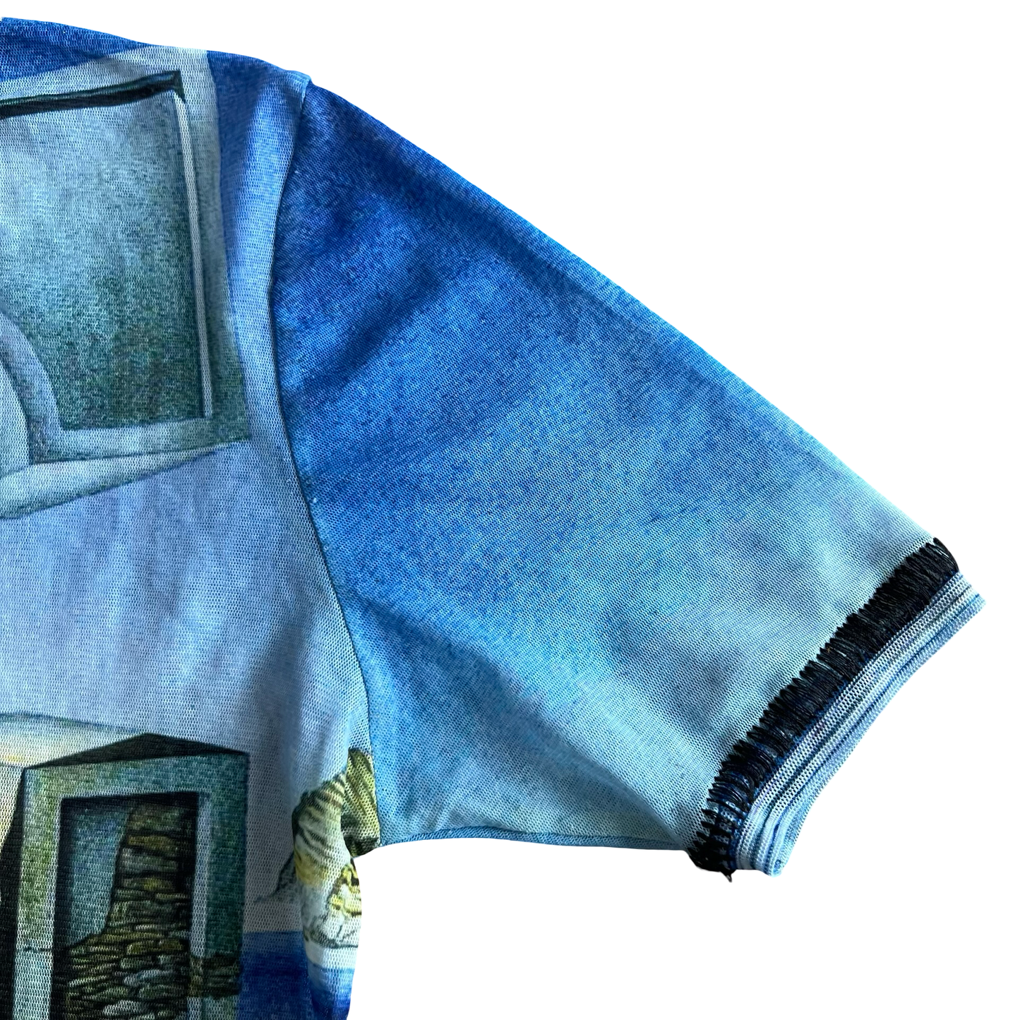 Jean Paul Gaultier’ ‘Surrealist Artwork’ Mesh Top