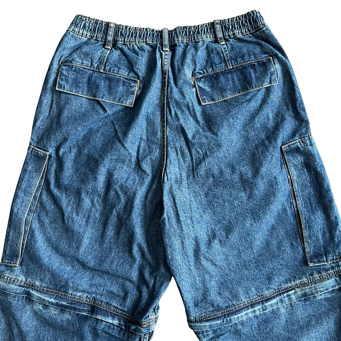 Undercover x GU Baggy Zip-Off Cargo denim SZ XL