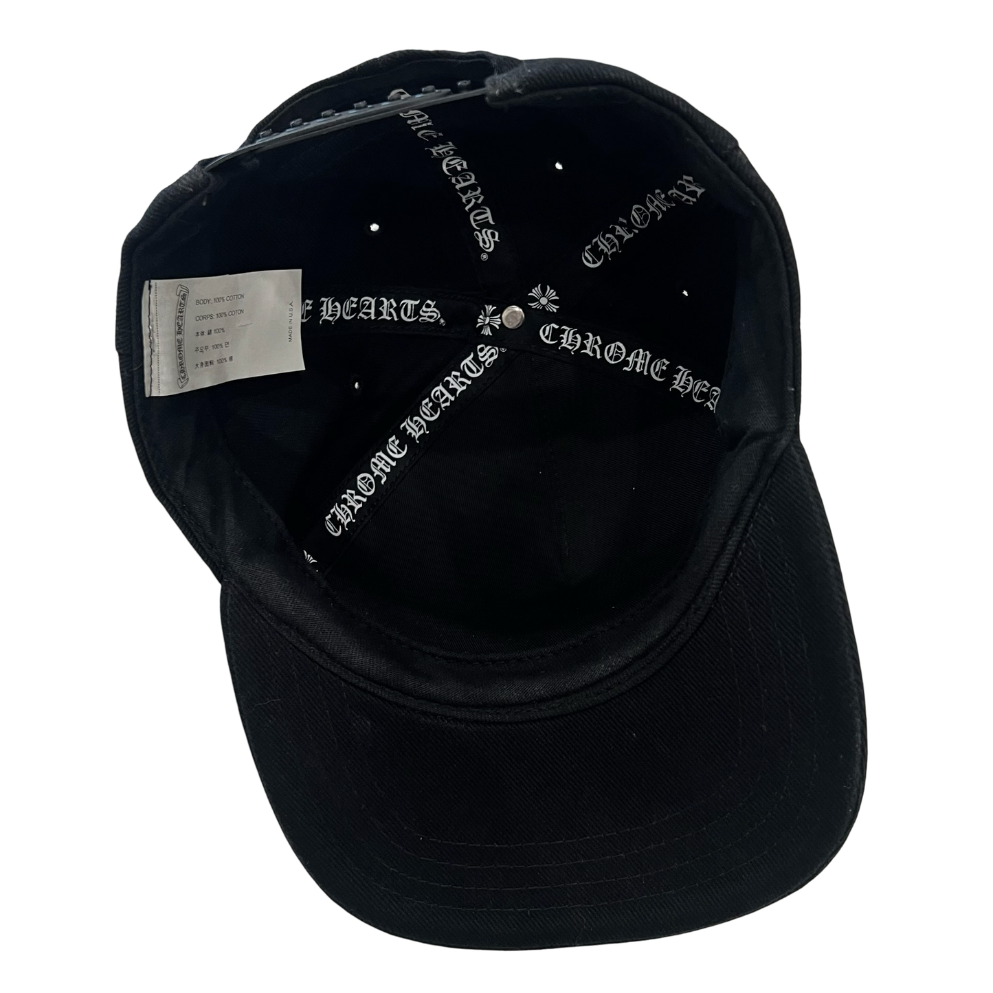 Chrome Hearts Embroidered Cross Hat