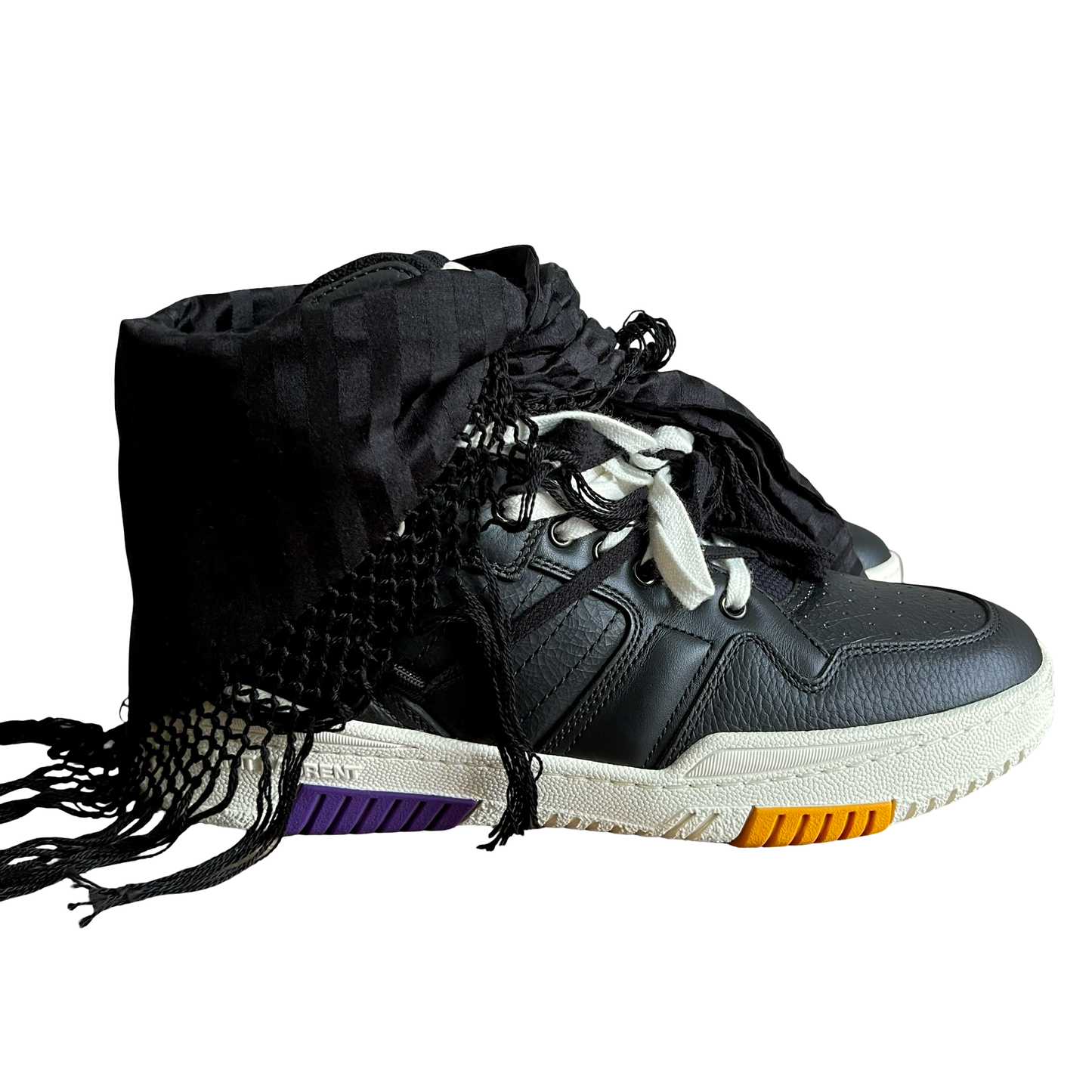 Saint Laurent Scarf Detail Sneakers Sz 45