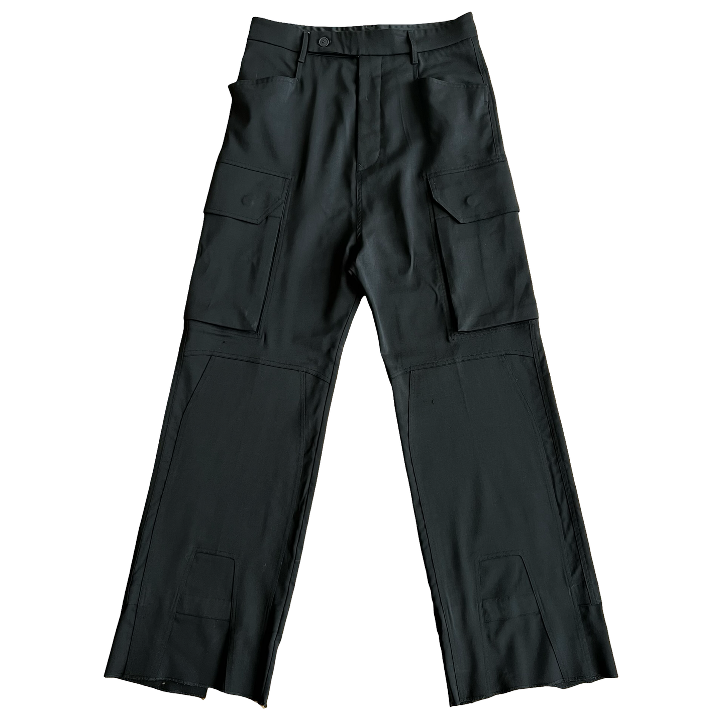 Rick Owens Mastadon Tailored Flat Cargo Sz 46