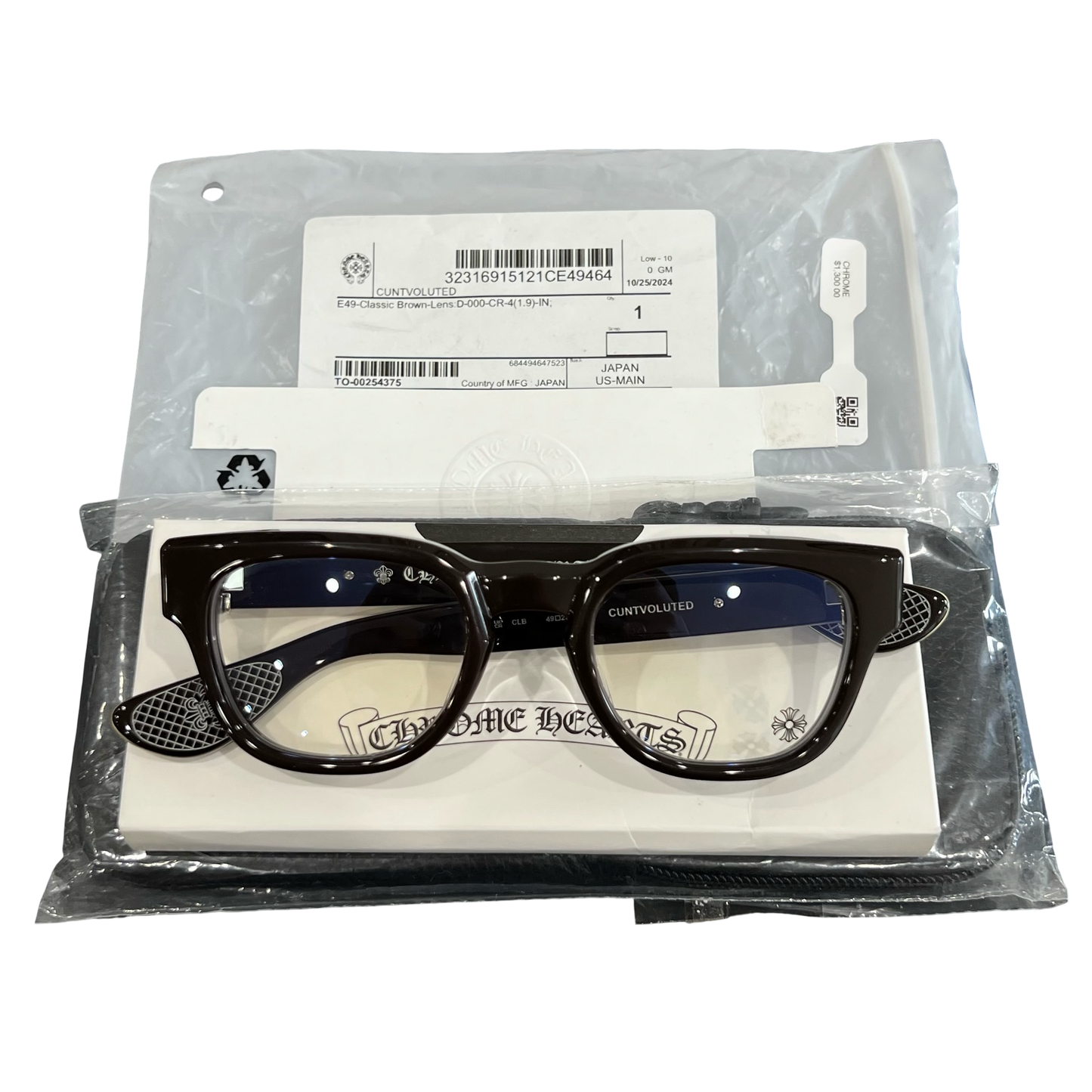 Chrome Hearts ‘Cuntvoluted’ Glasses Classic Brown