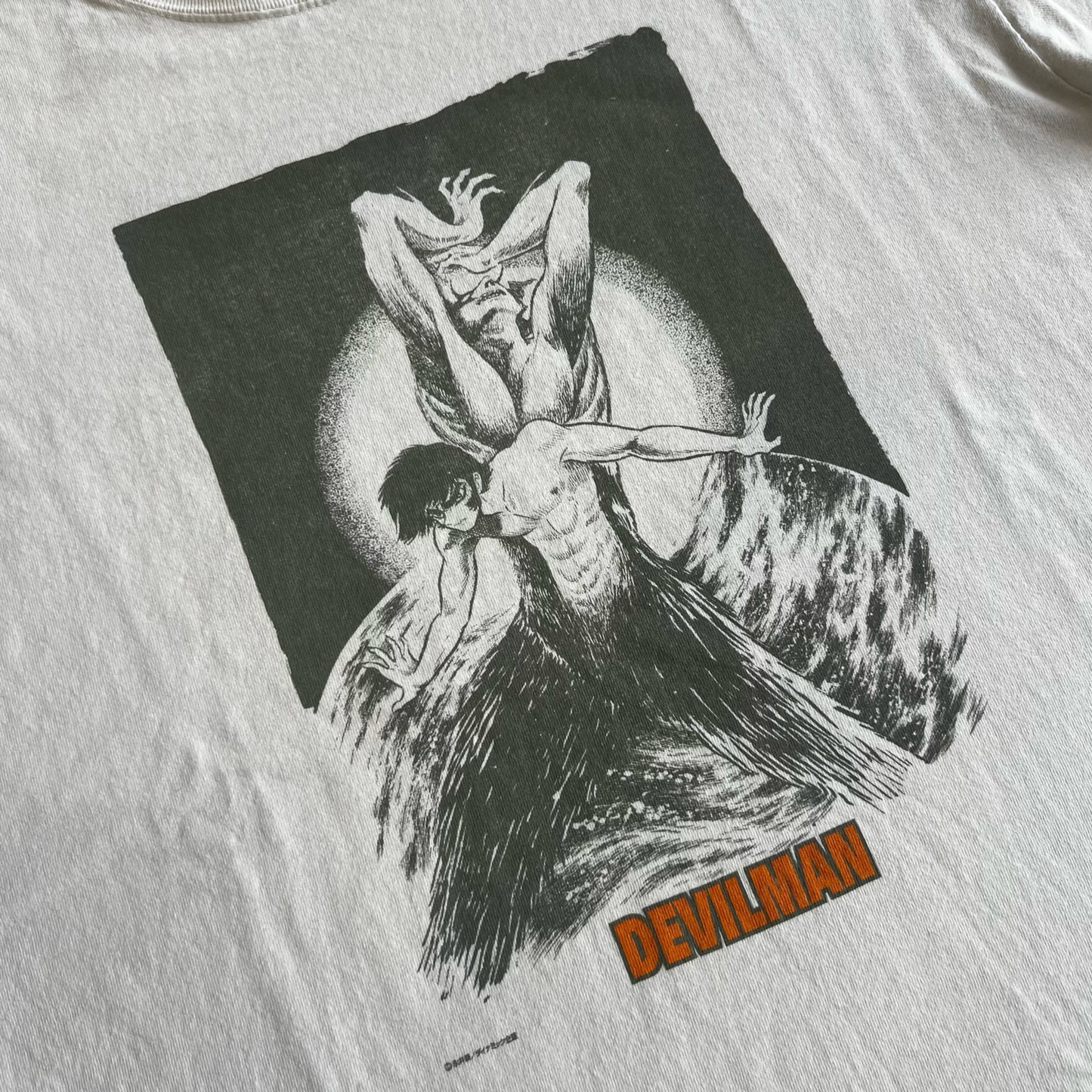 Vintage 90s Devilman Anime Manga T-Shirt SZ L