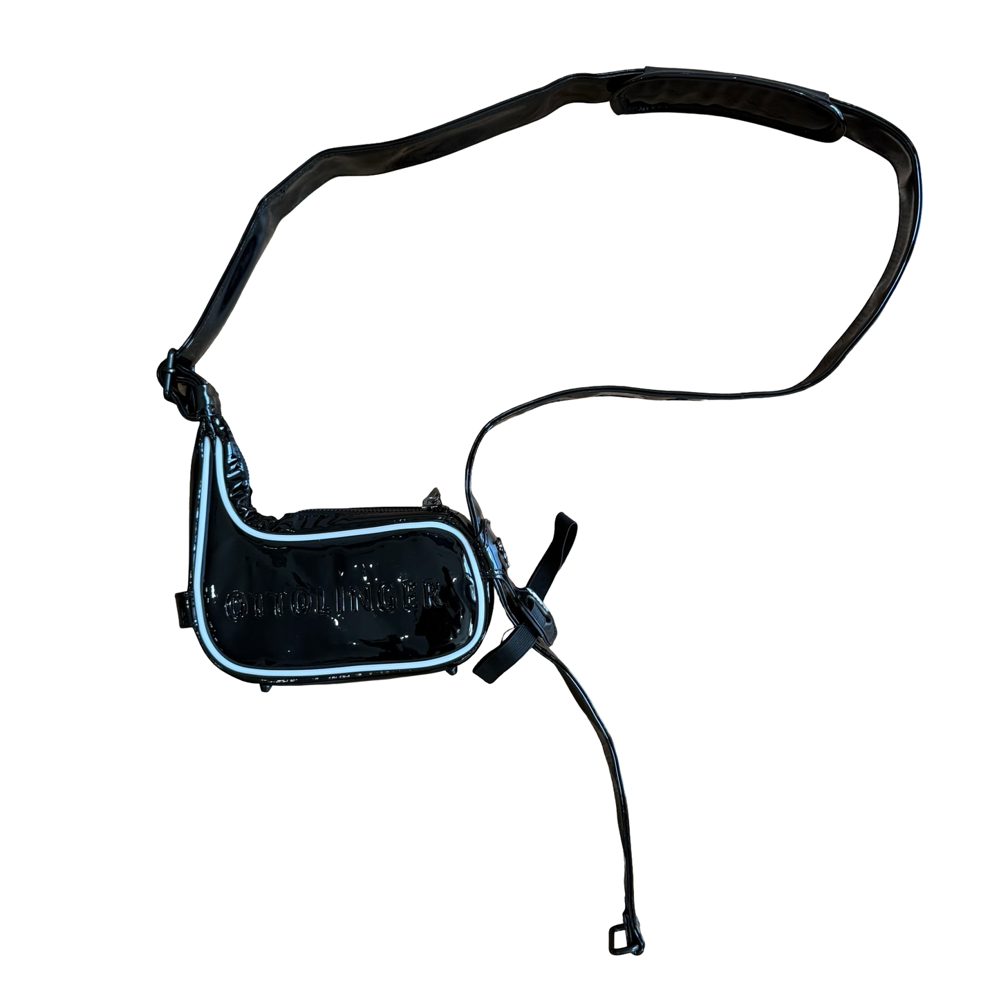 Ottolinger x Puma Patent Leather Holster Bag