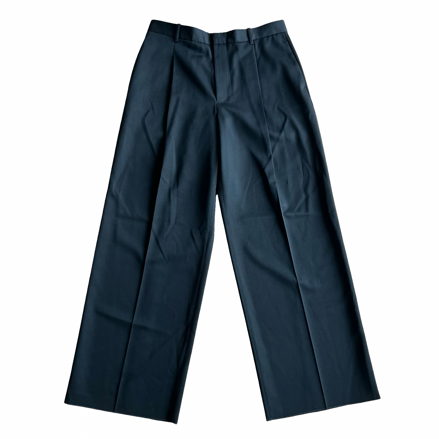 Jil Sander Wide Leg Pleated Trousers SZ