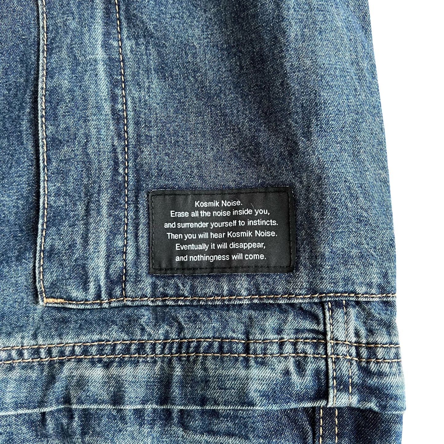 Undercover x GU Baggy Zip-Off Cargo denim SZ XL