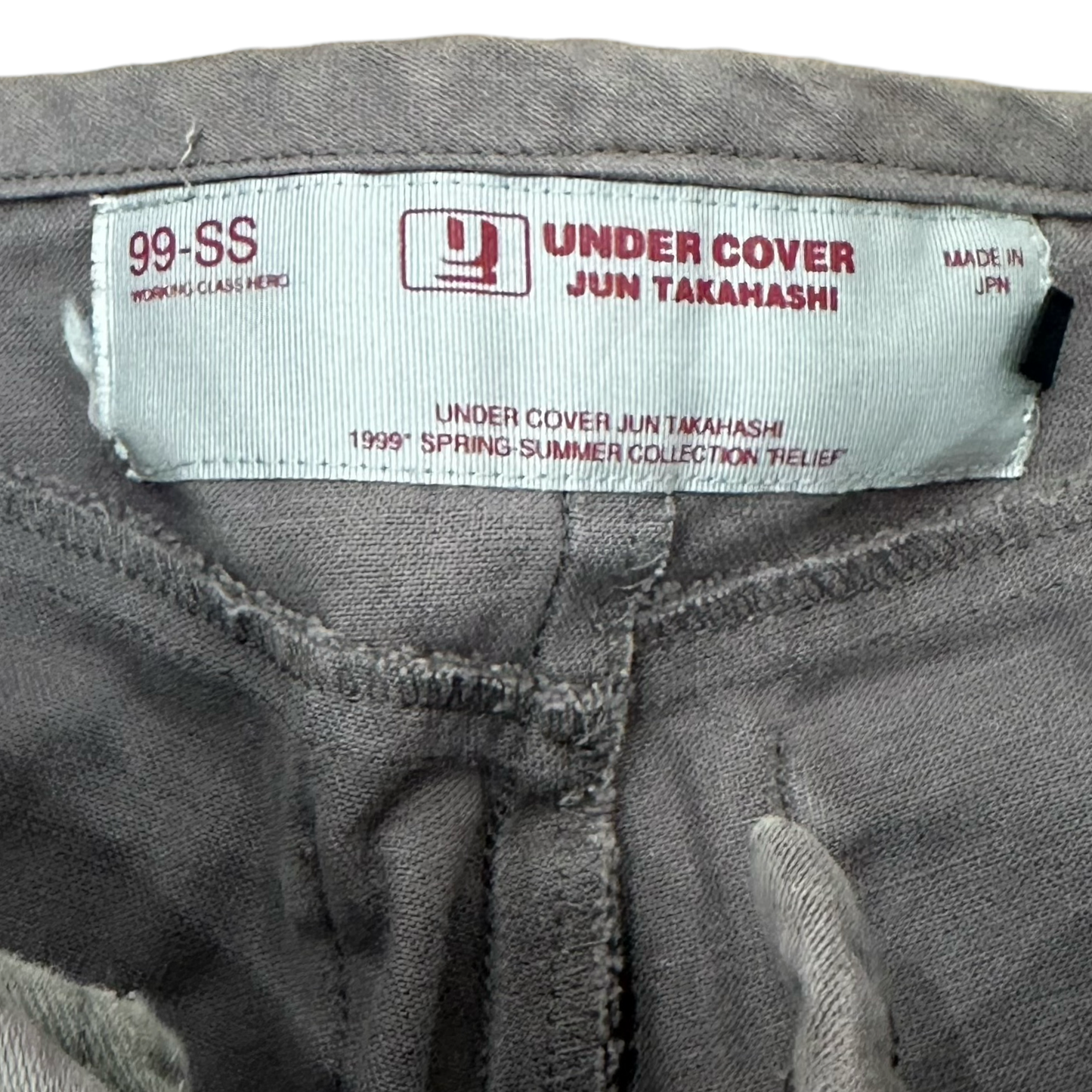 Undercover Grey Trousers SS99 Sz
