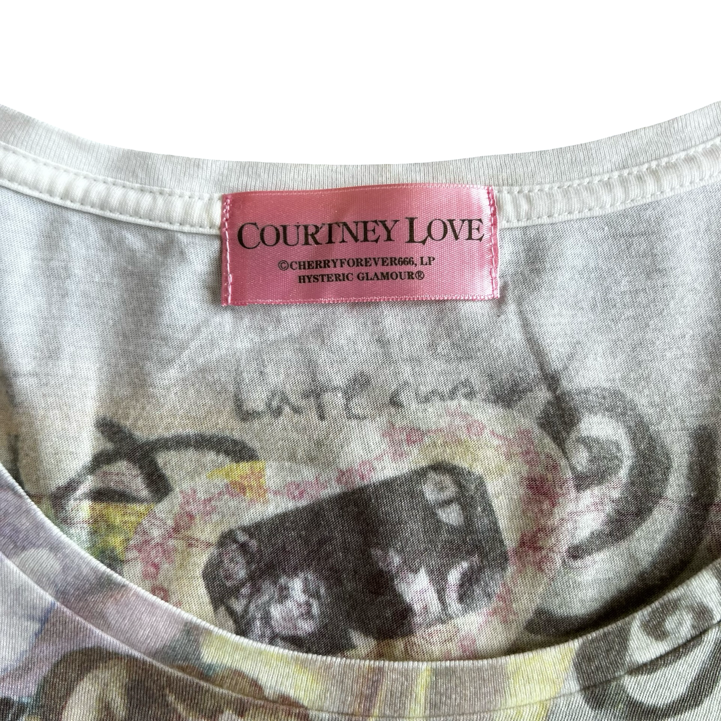 Hysteric Glamour ‘Courtney Love’ T-shirt SZ S