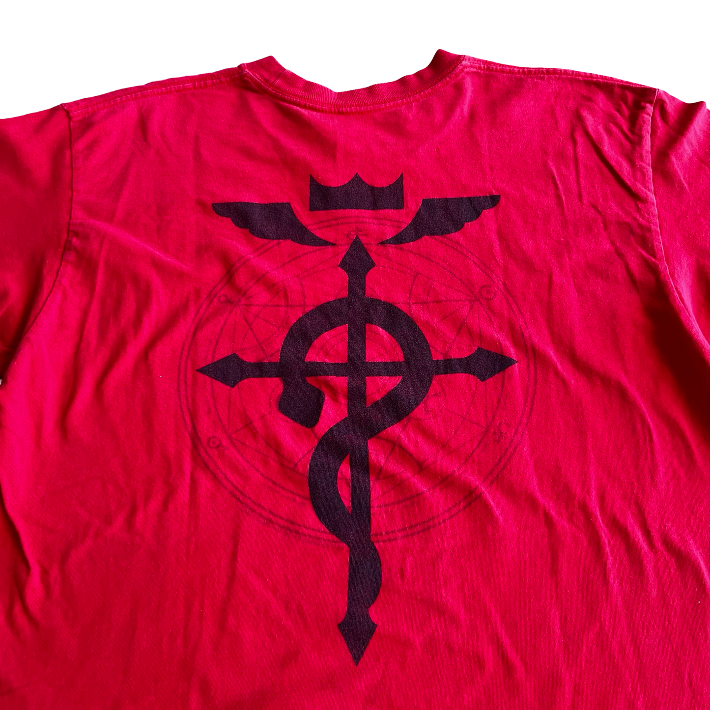 Vintage Y2K Full Metal Alchemist T-Shirt SZ L
