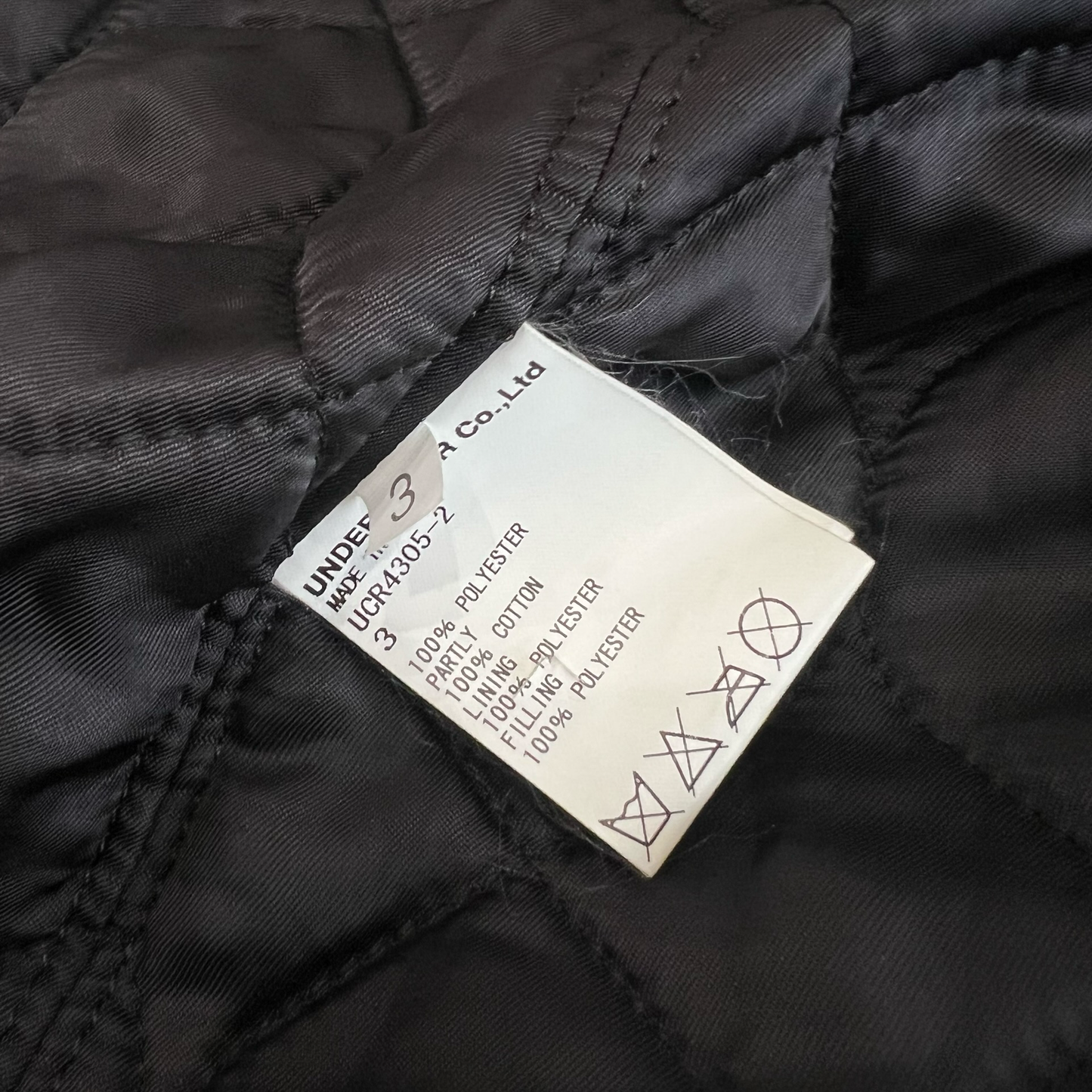 Undercover Michael Borremans Black Mould Parka AW16 SZ 3