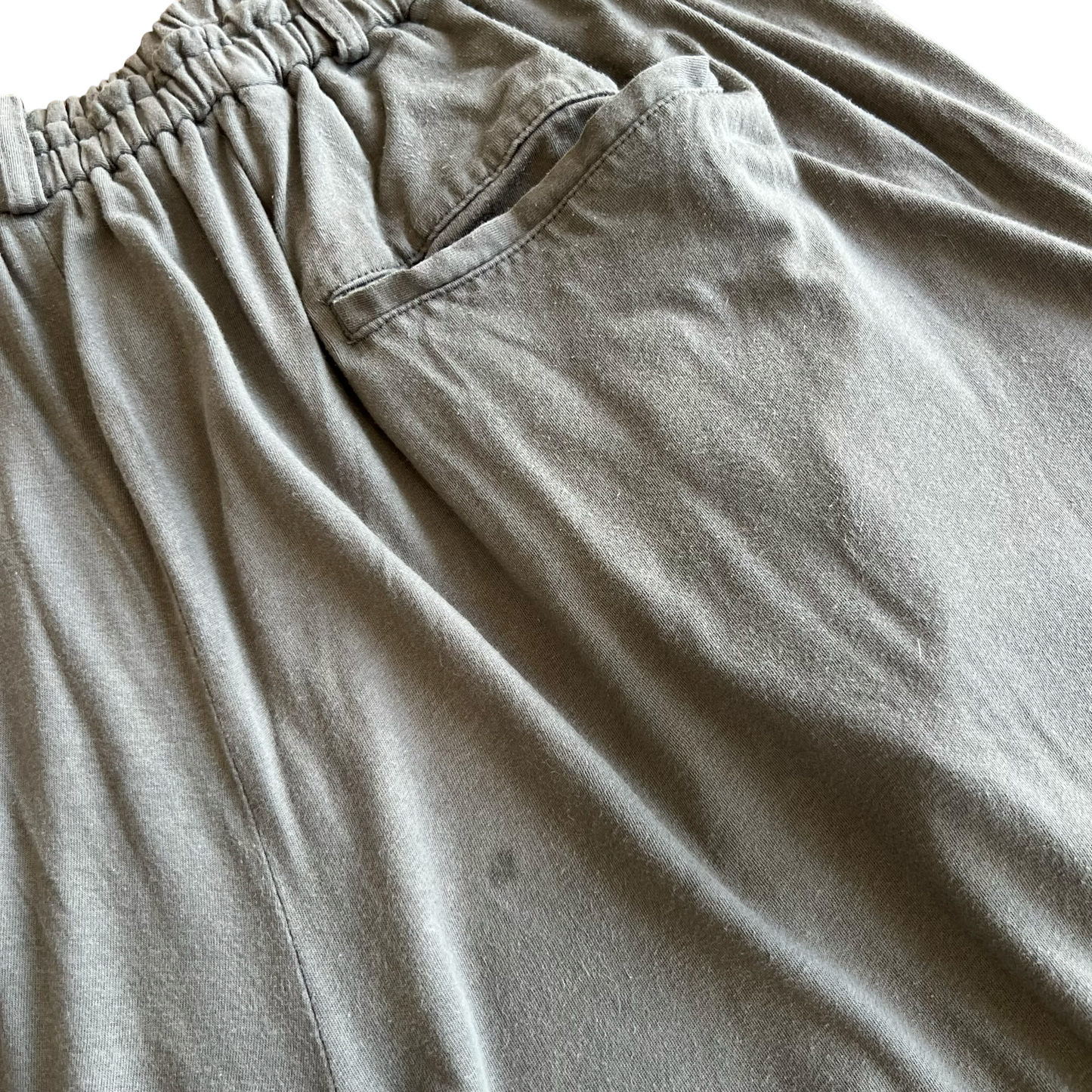 Yohji Yamamoto Lyocell Drawstring Pant SZ 3