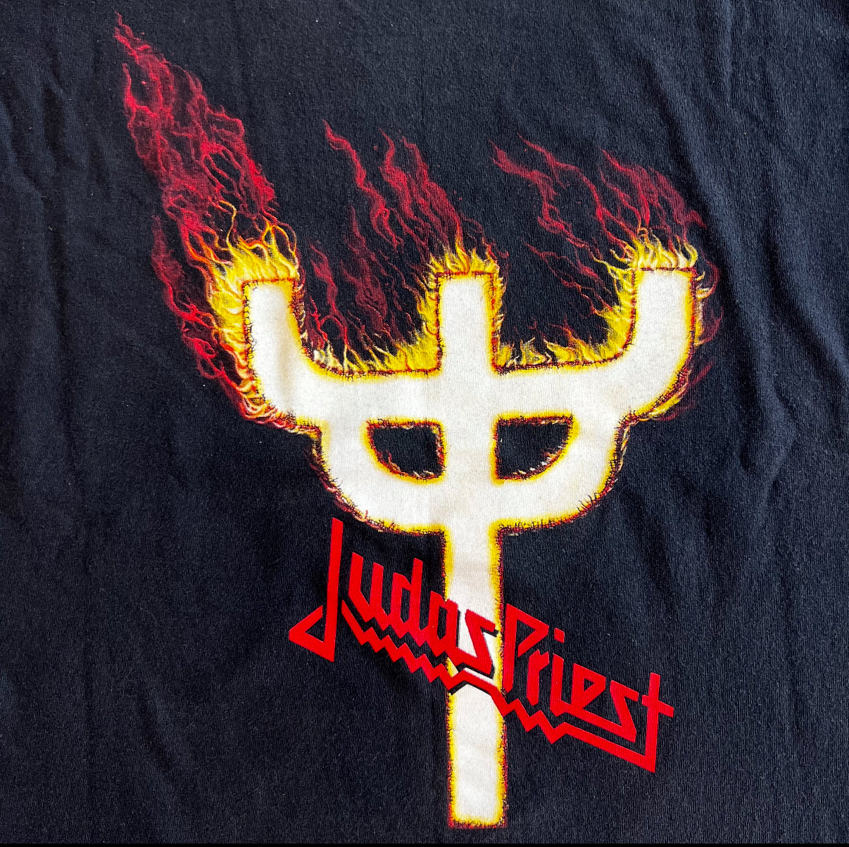 Vintage 90s Judas Priest British Steel T-Shirt SZ L