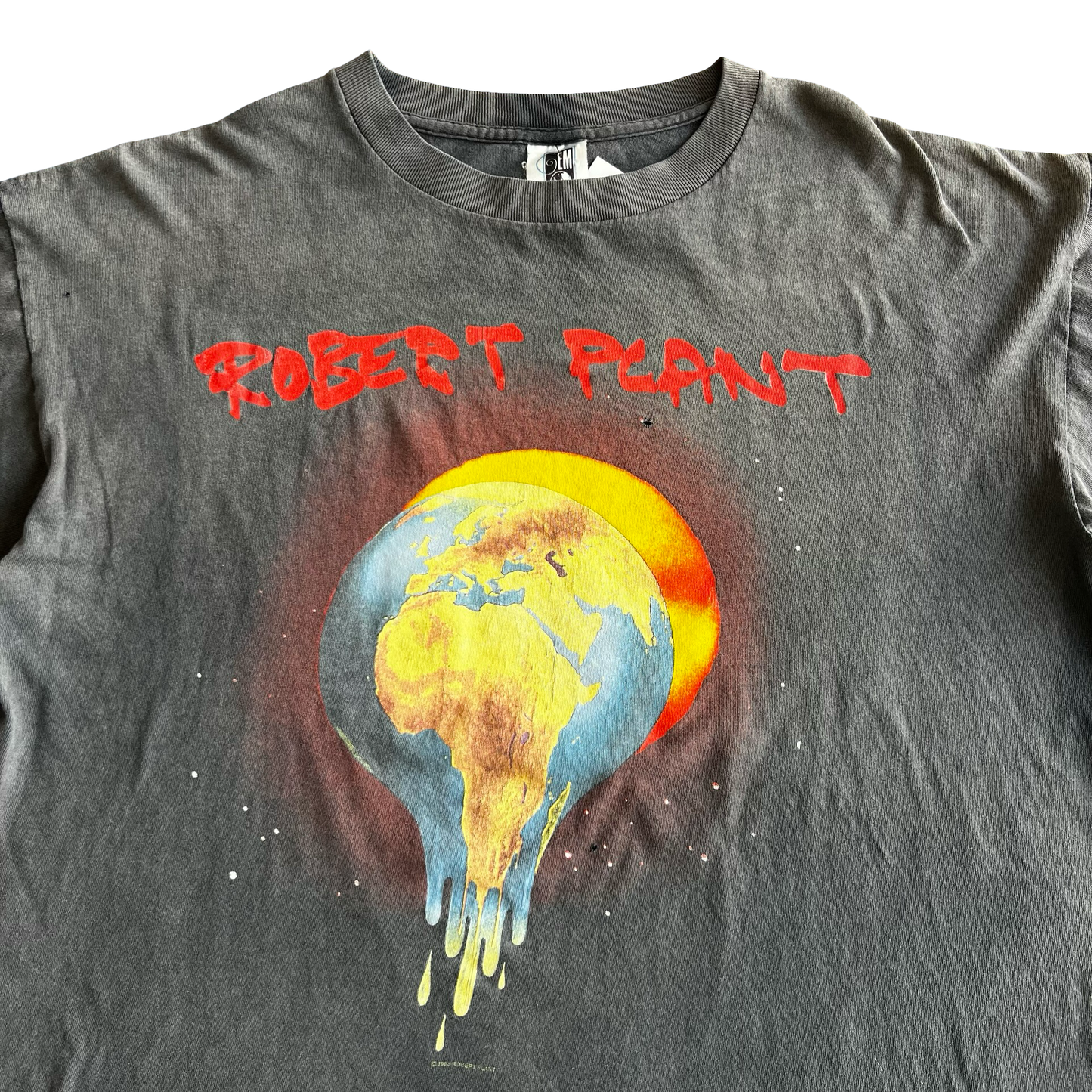 Vintage Robert Plant 1993 Fear Of Nations Tour T-Shirt SZ XL