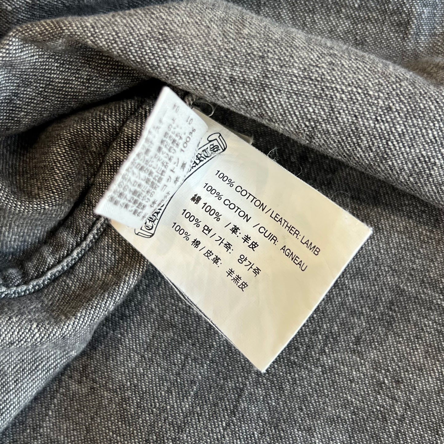 Chrome Hearts Loose Ends Selvedge Denim Button-up SZ S