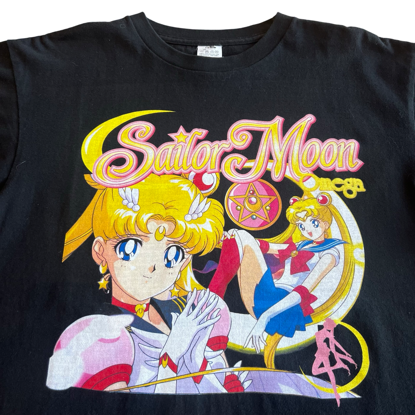Vintage Y2K Sailor Moon Omega T-Shirt SZ L