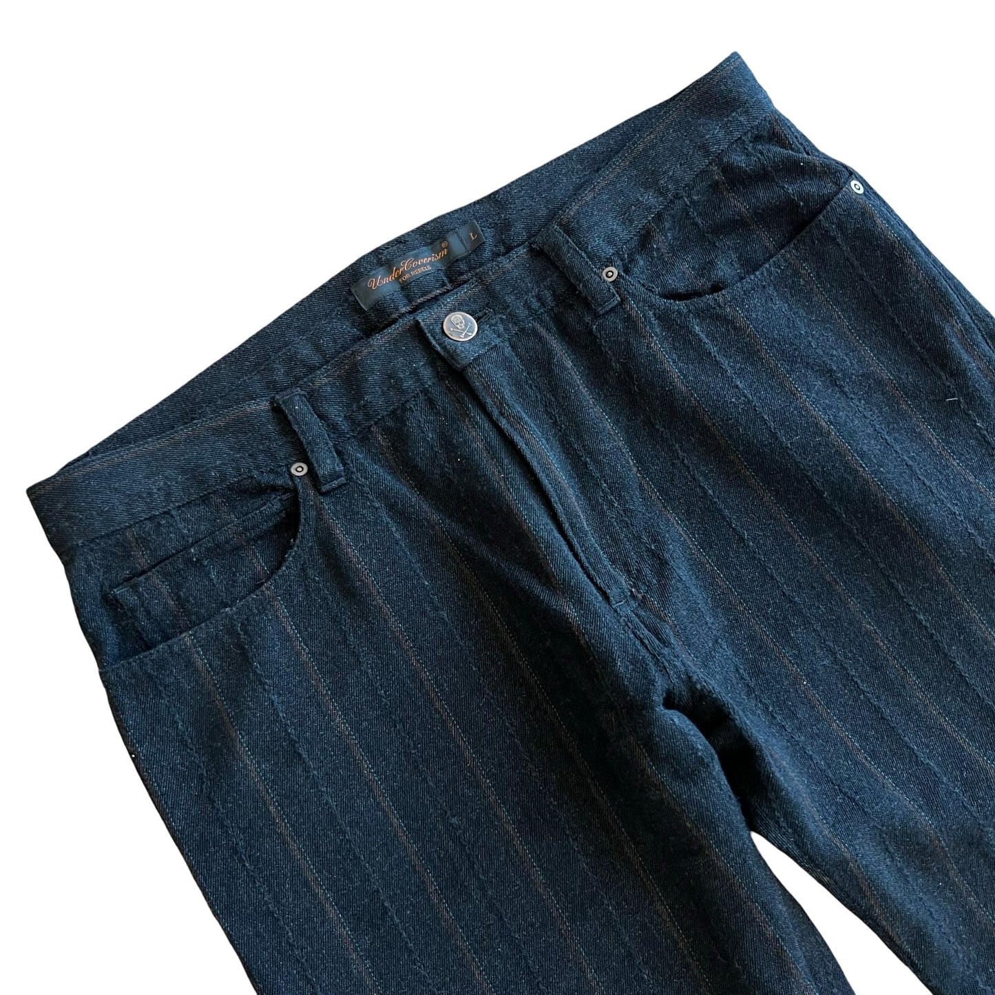 Undercover Wool Pinstripe Pants SZ L