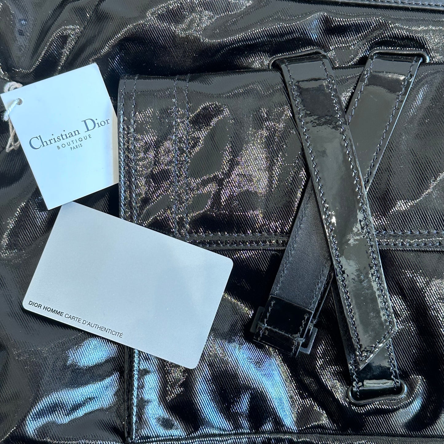 Dior Homme Lumiere Du Nord Messenger Bag AW08
