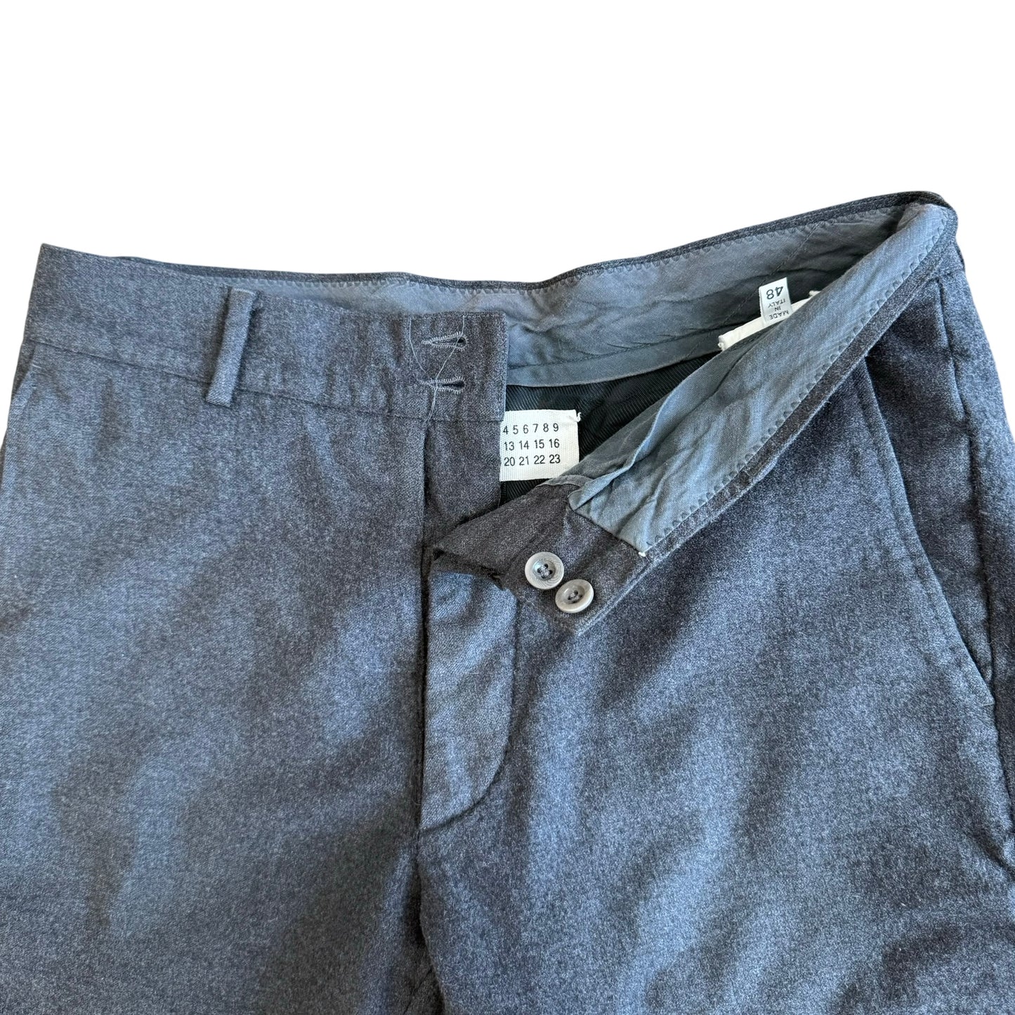Margiela Line 10 wool Trousers Sz 48