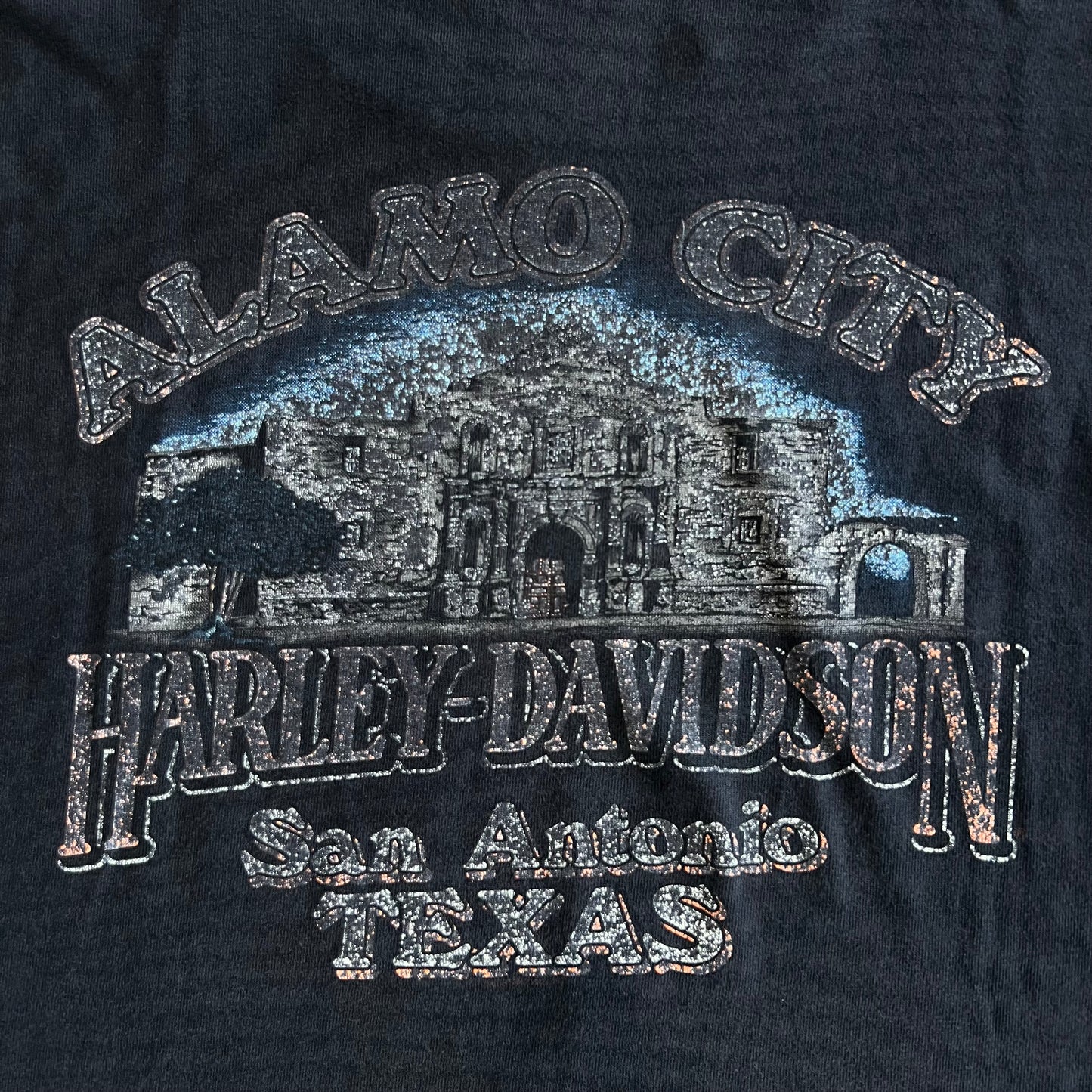 Vintage 90s Harley Davidson Flames Long Sleeve T-Shirt SZ XL