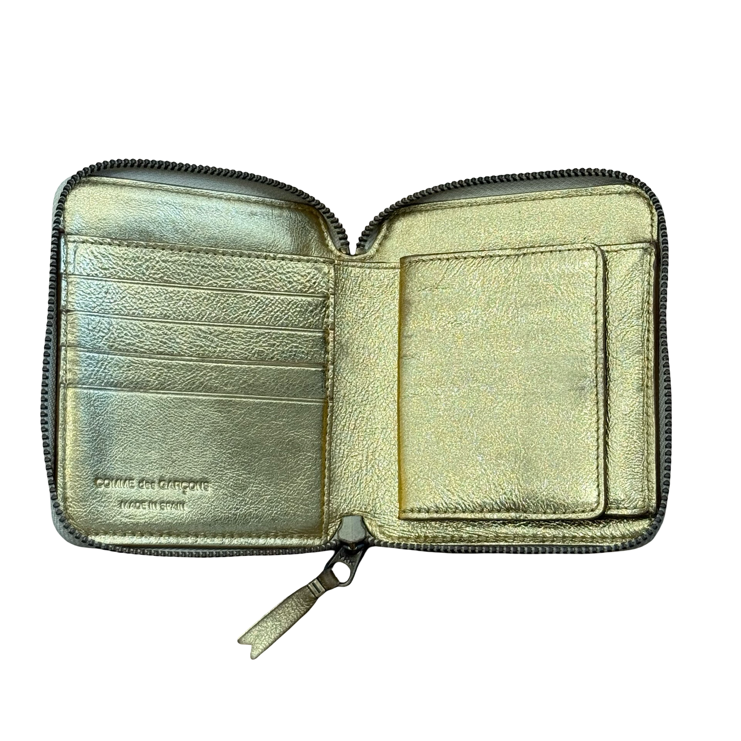 Comme des garçons Gold Foil Wallet