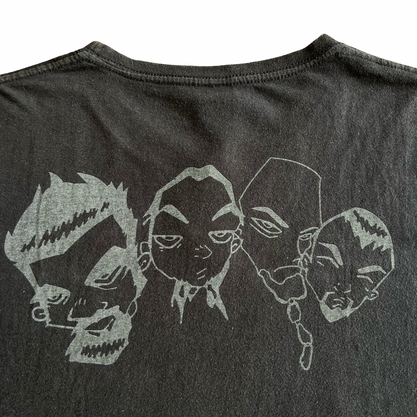 Vintage Y2K System Of A Down Anime Elephant T-Shirt SZ L