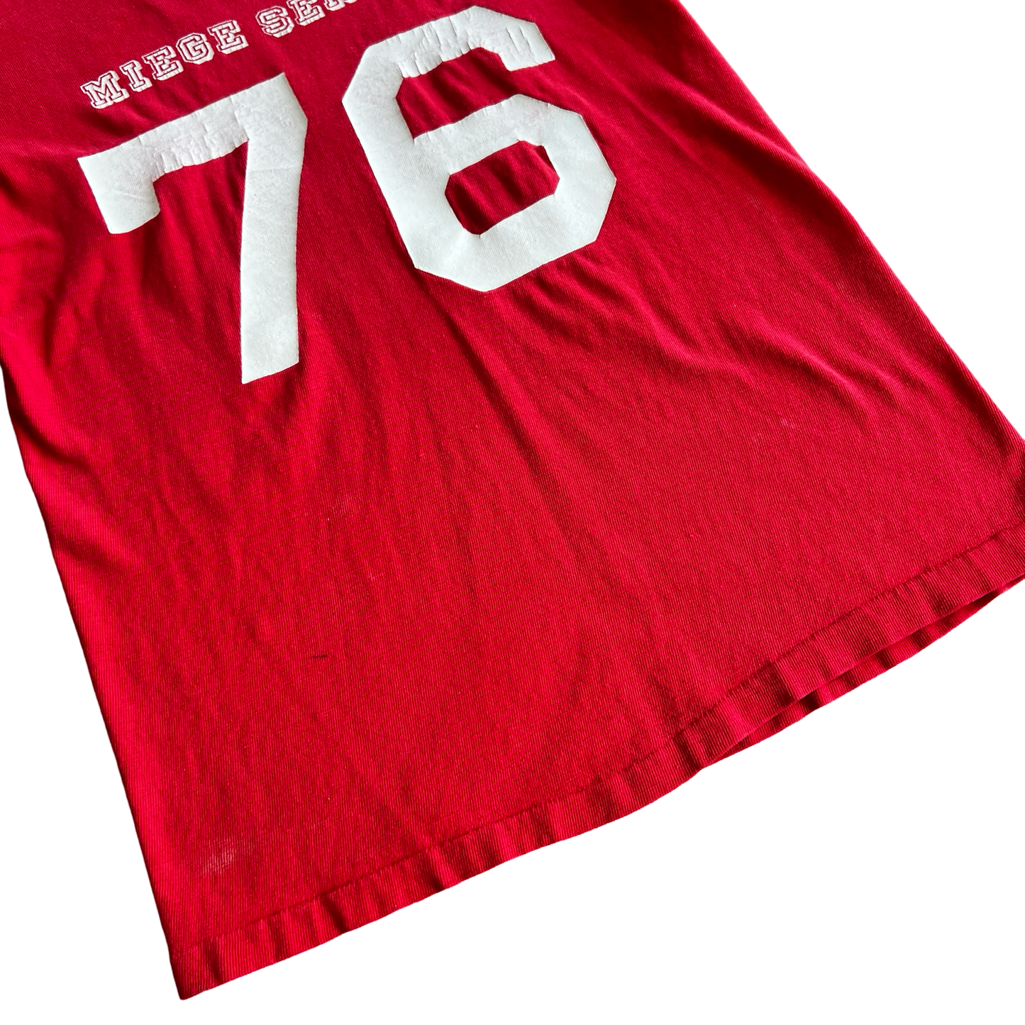 Vintage 70s Champion ‘76 Miege Seniors T-Shirt SZ L