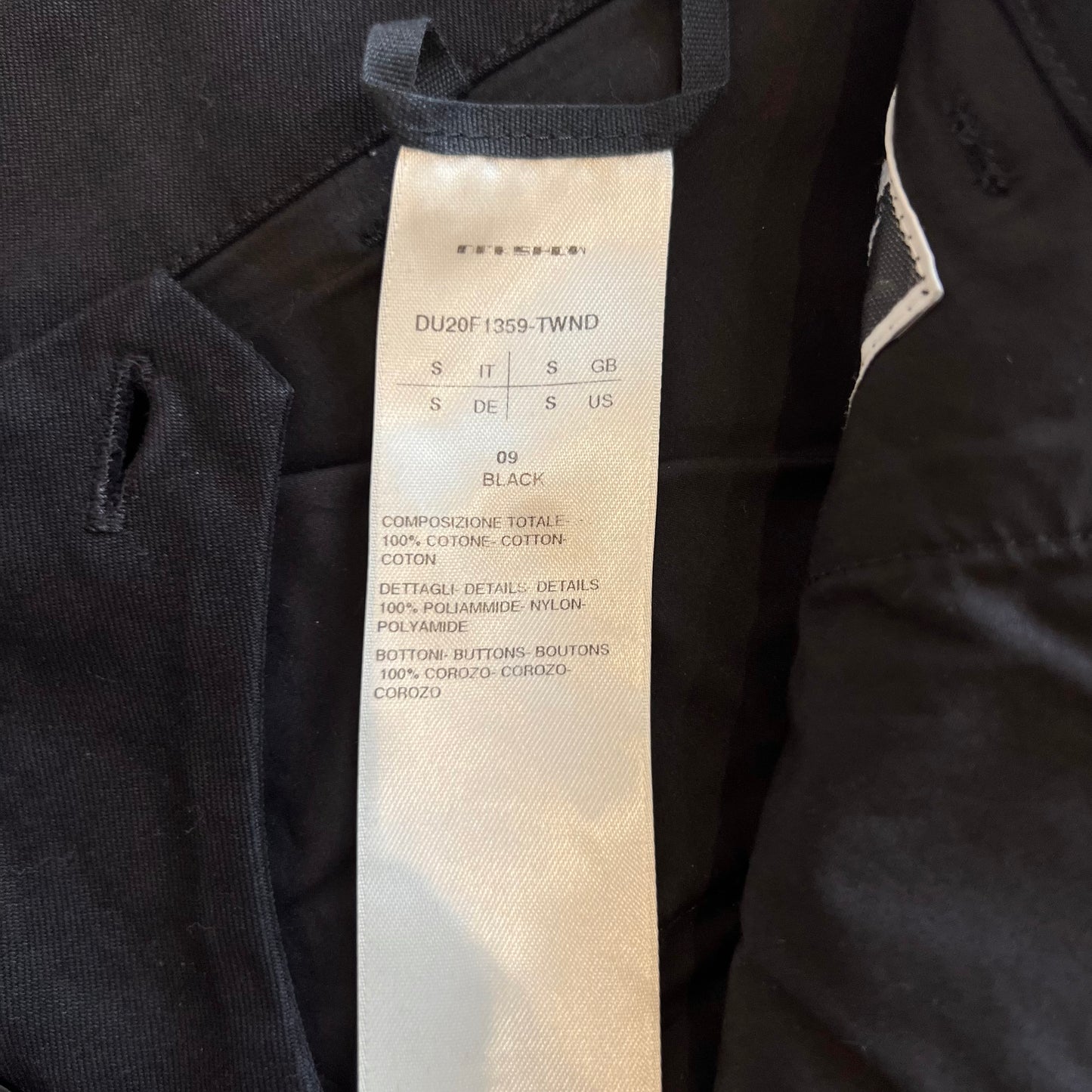 Rick Owens Nylon Paneled Trousers AW20 SZ S