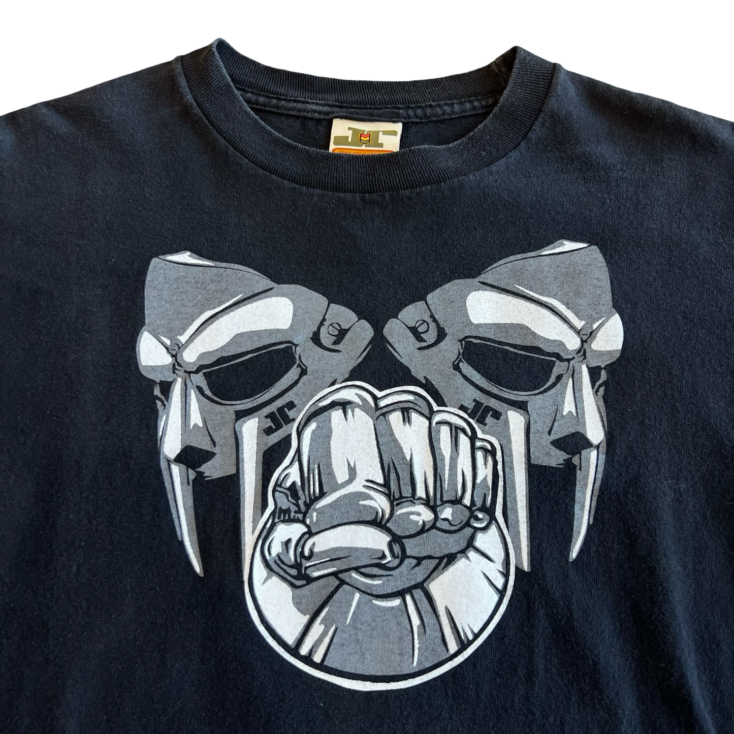 Vintage JR Evolution MF Doom Mask T-Shirt SZ L