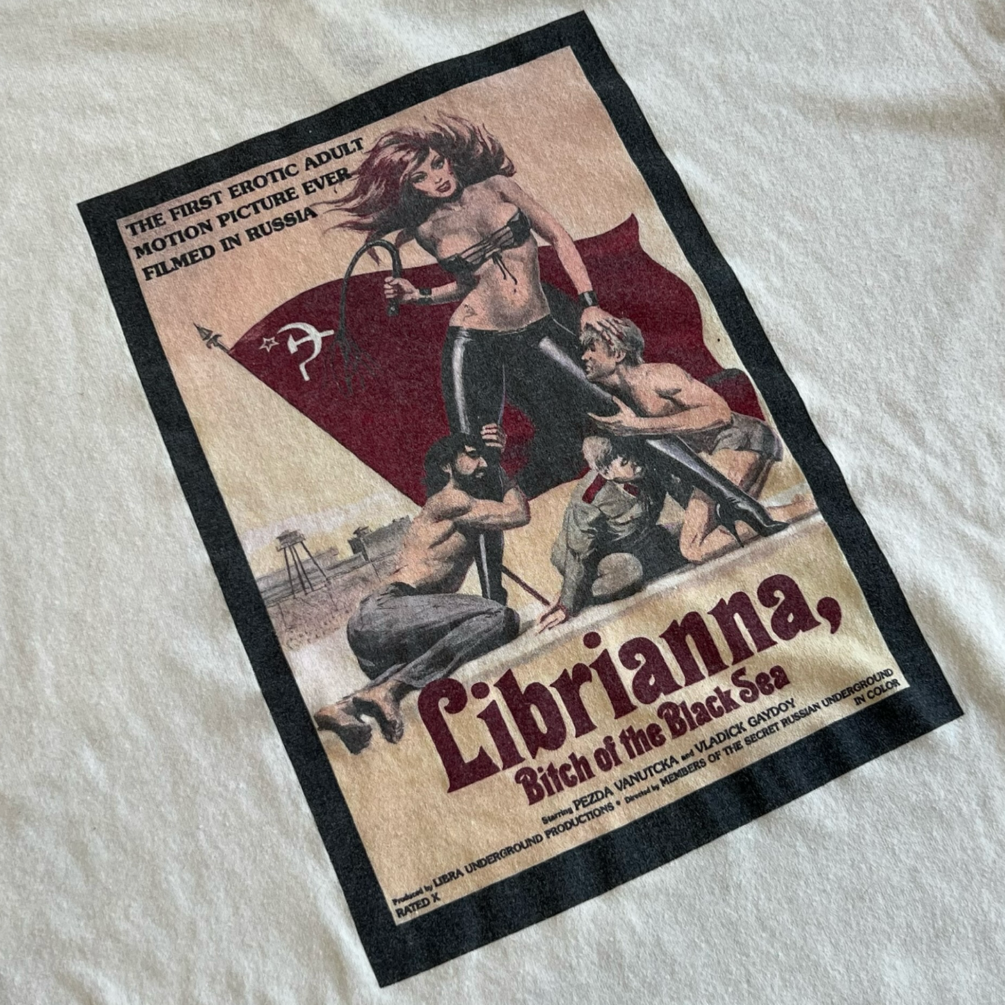 Vintage Erotic Heritage Museum USSR "Librianna" T-Shirt SZ XL