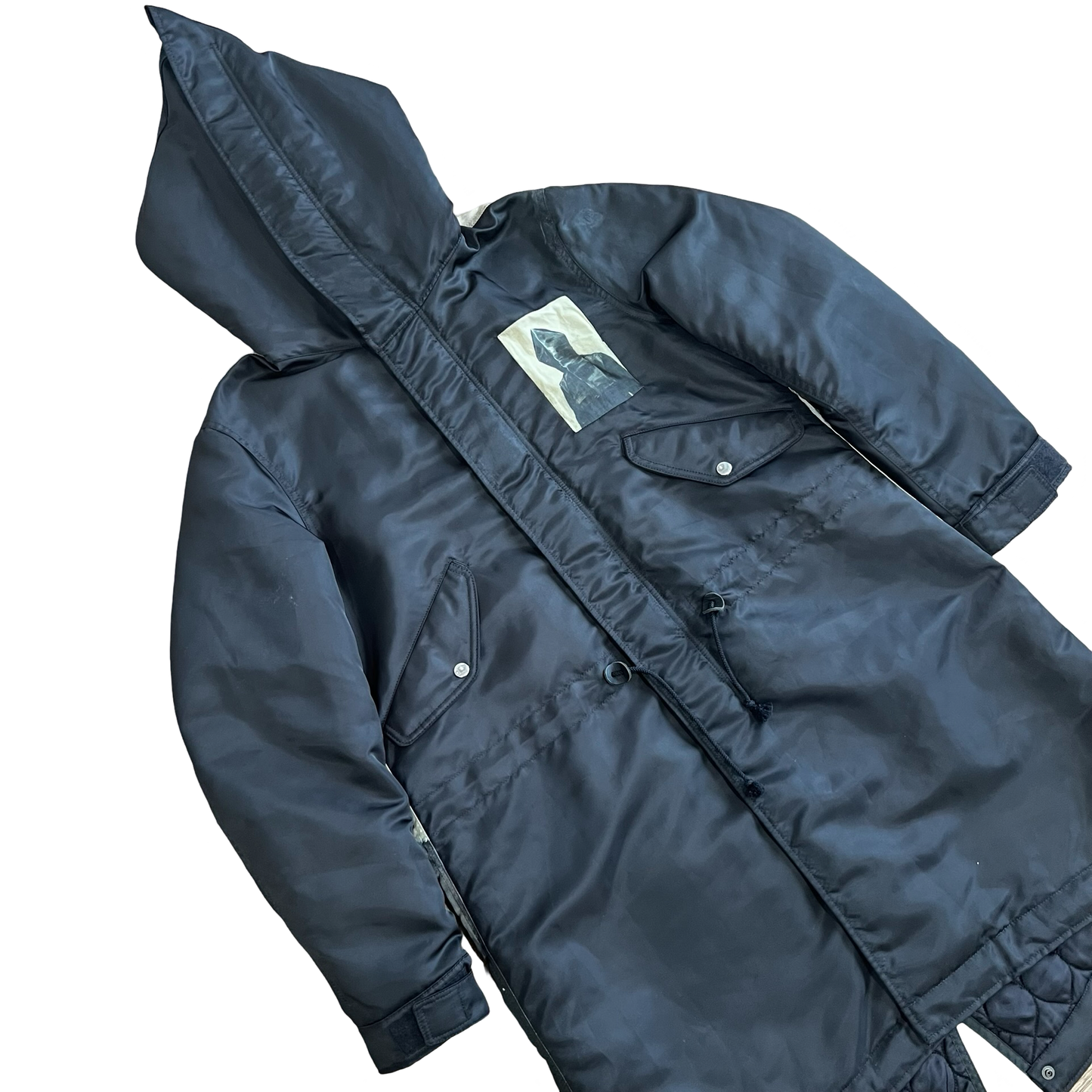Undercover Michael Borremans Black Mould Parka AW16 SZ 3